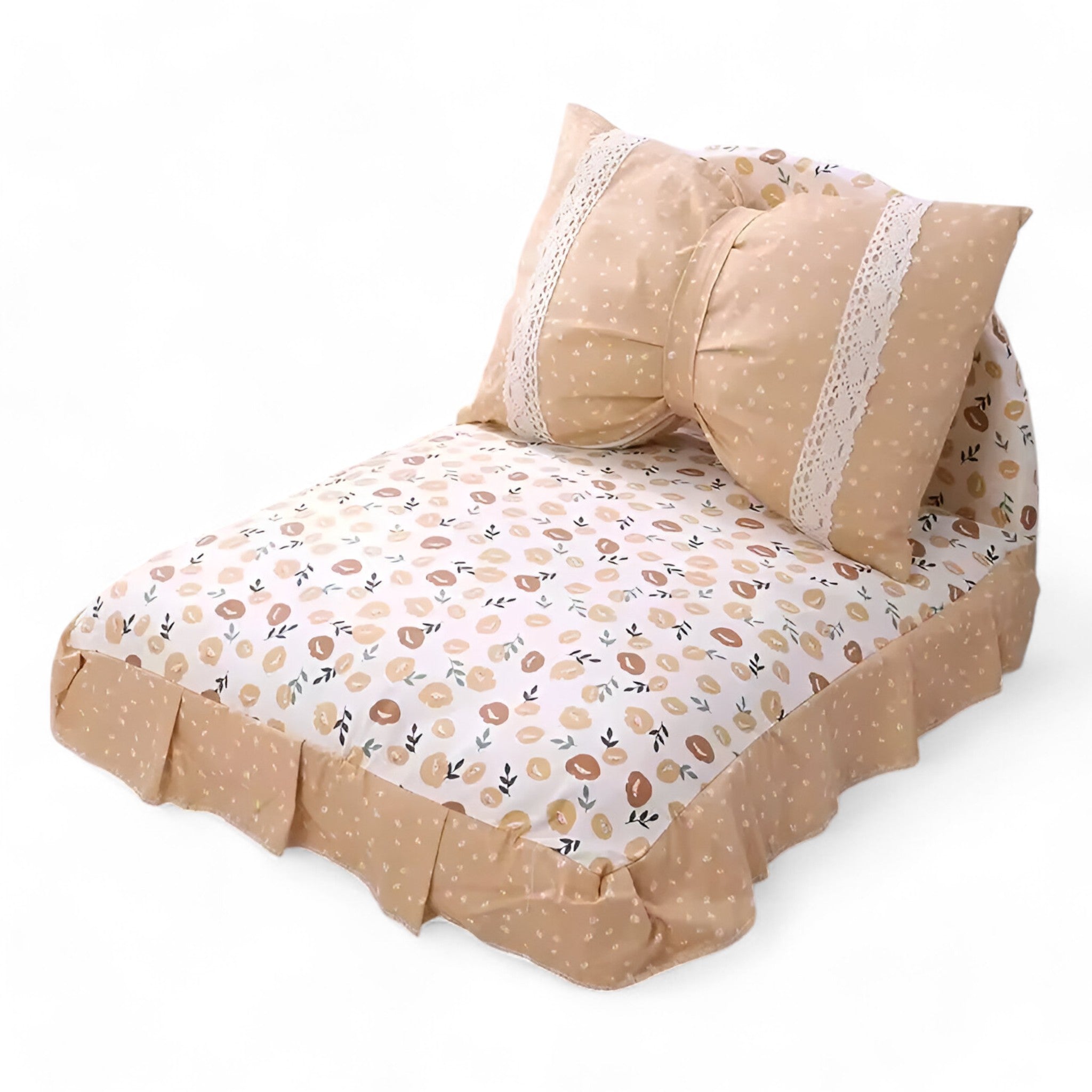 Letto per Gatti e Cani a Forma di Fiocco – Comfort e Stile per il Tuo Animale Domestico - Fiore - animale cani comfort domestico fiocco forma gatti letto pets & supplies - Concept Palermo
