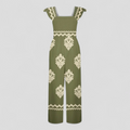 Mono bohemio de mujer de talle alto