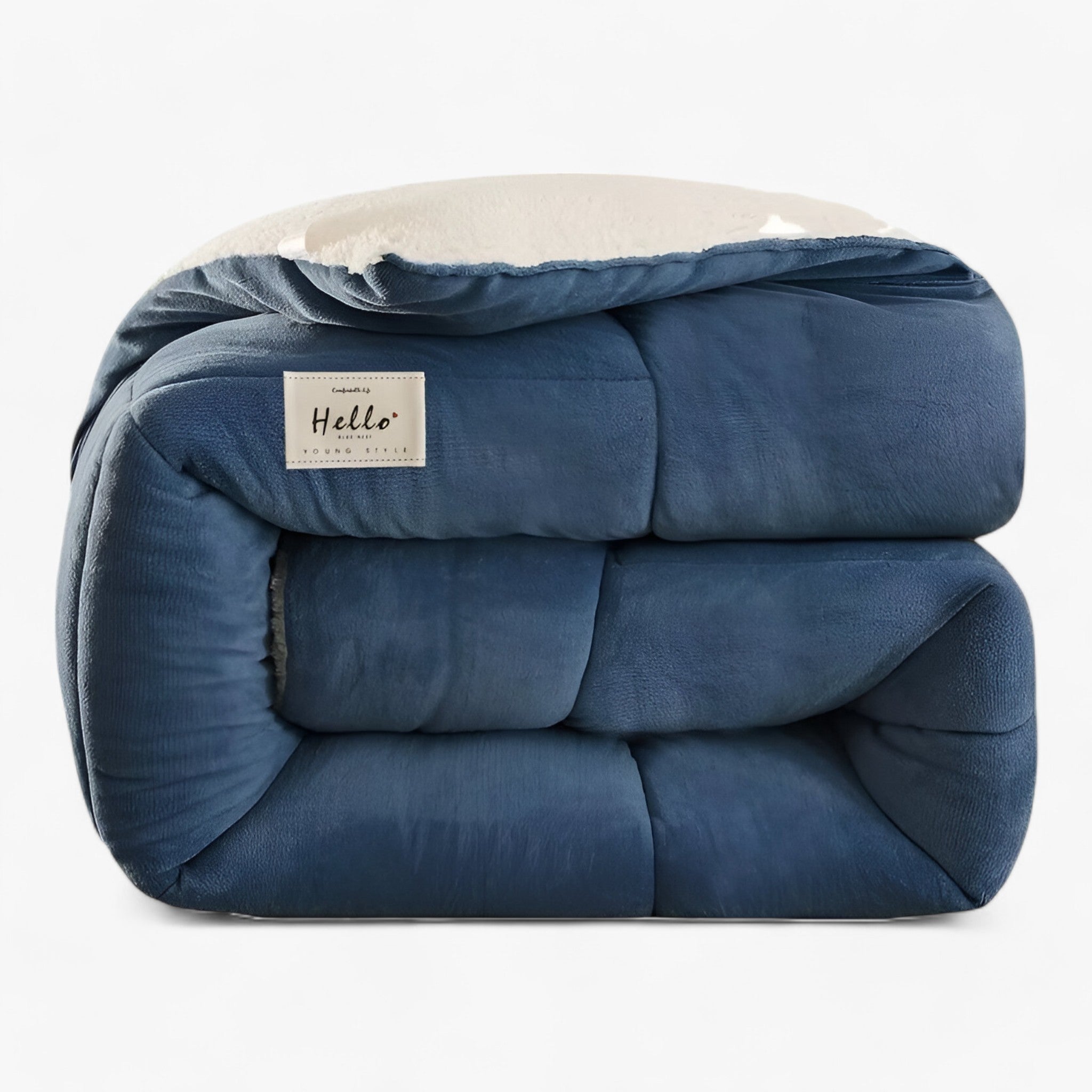 Piumino Matrimoniale 4 Stagioni in Microfibra Anallergica - Ultra Morbido e Traspirante - Blu - home & garden huis & tuin letto piumino piumino letto resistente uomo - Concept Palermo