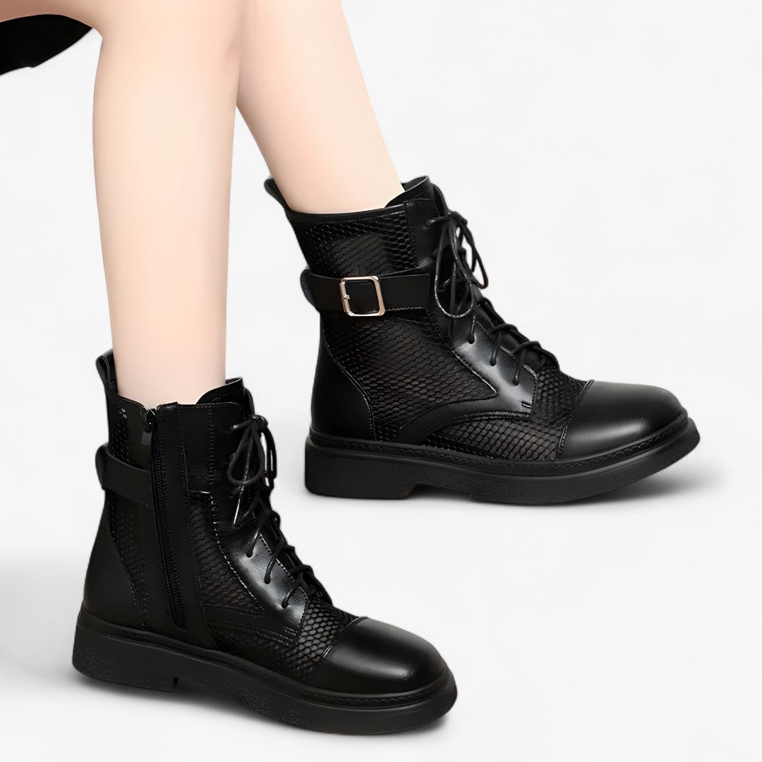 Stivali in rete con lacci e plateau sottile per l'estate Uomo - - BOOTS Boots & Shoes estate lacci plateau rete shoes sottile stivali stivali rete - Concept Palermo