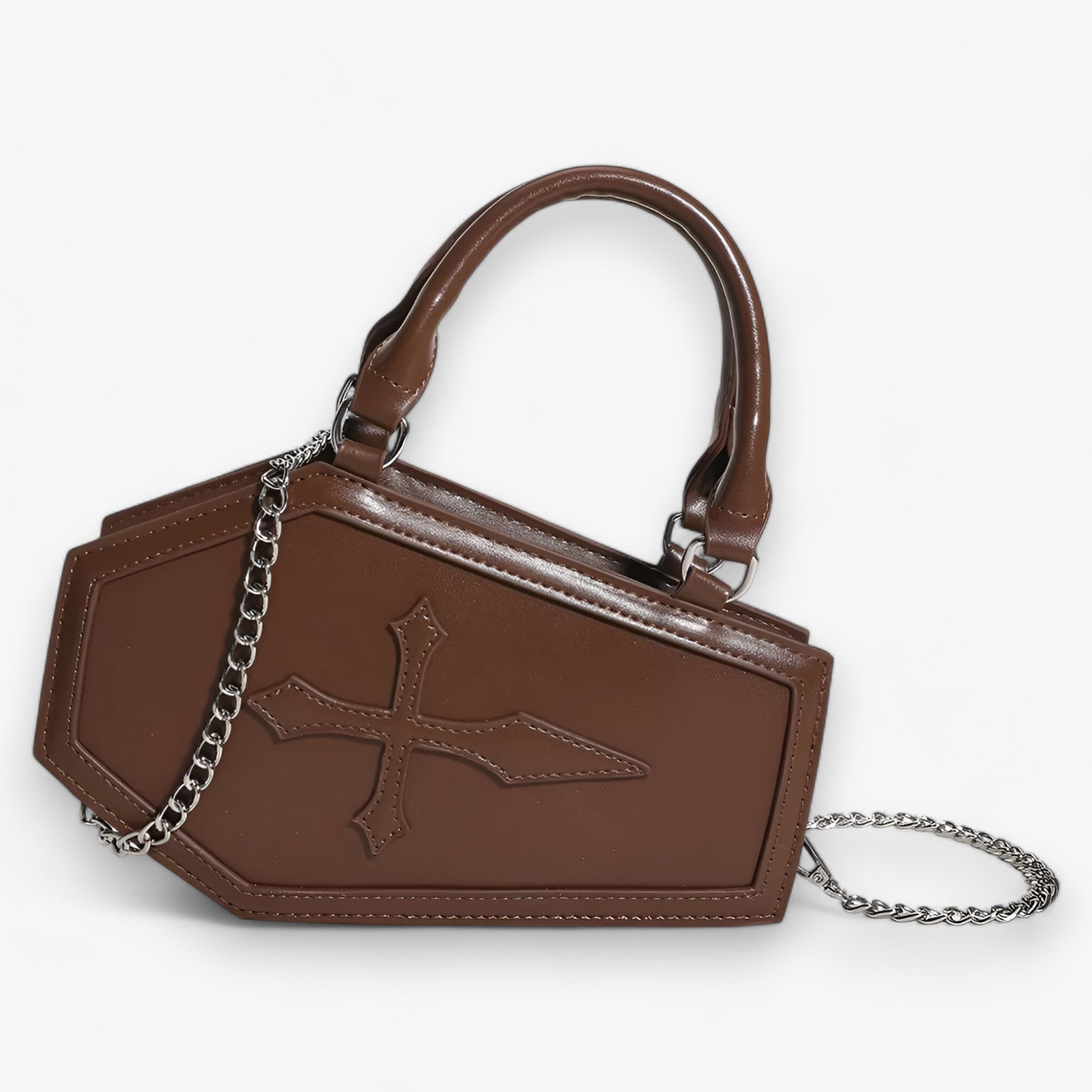 Borsa a Catena Nera Donna Elegante e Spaziosa con Manico Superiore per Feste e Serate - - bags borsetta borsetta catena catena cosplay halloween handbags manico Shoulder Bags women spaziosa women bags women's bags - Concept Palermo