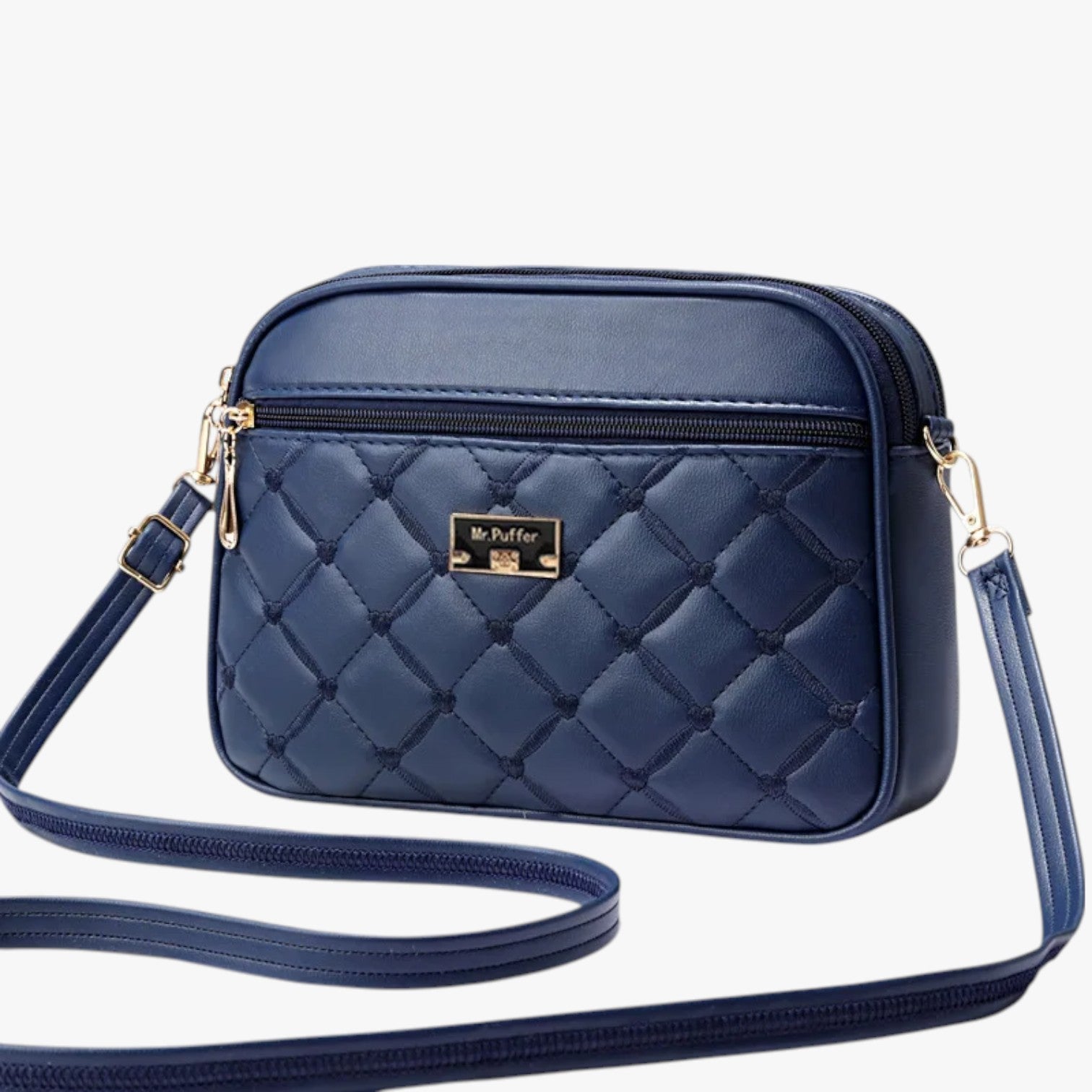 Borsa a Spalla Donna 2025 in PU Lingge, Piccola e Versatile - Blu 26cm 8cm 18cm - bag Bags borsa borsa spalla Crossbody Bags donna lingge piccola spalla versatile women bag women bags - Concept Palermo