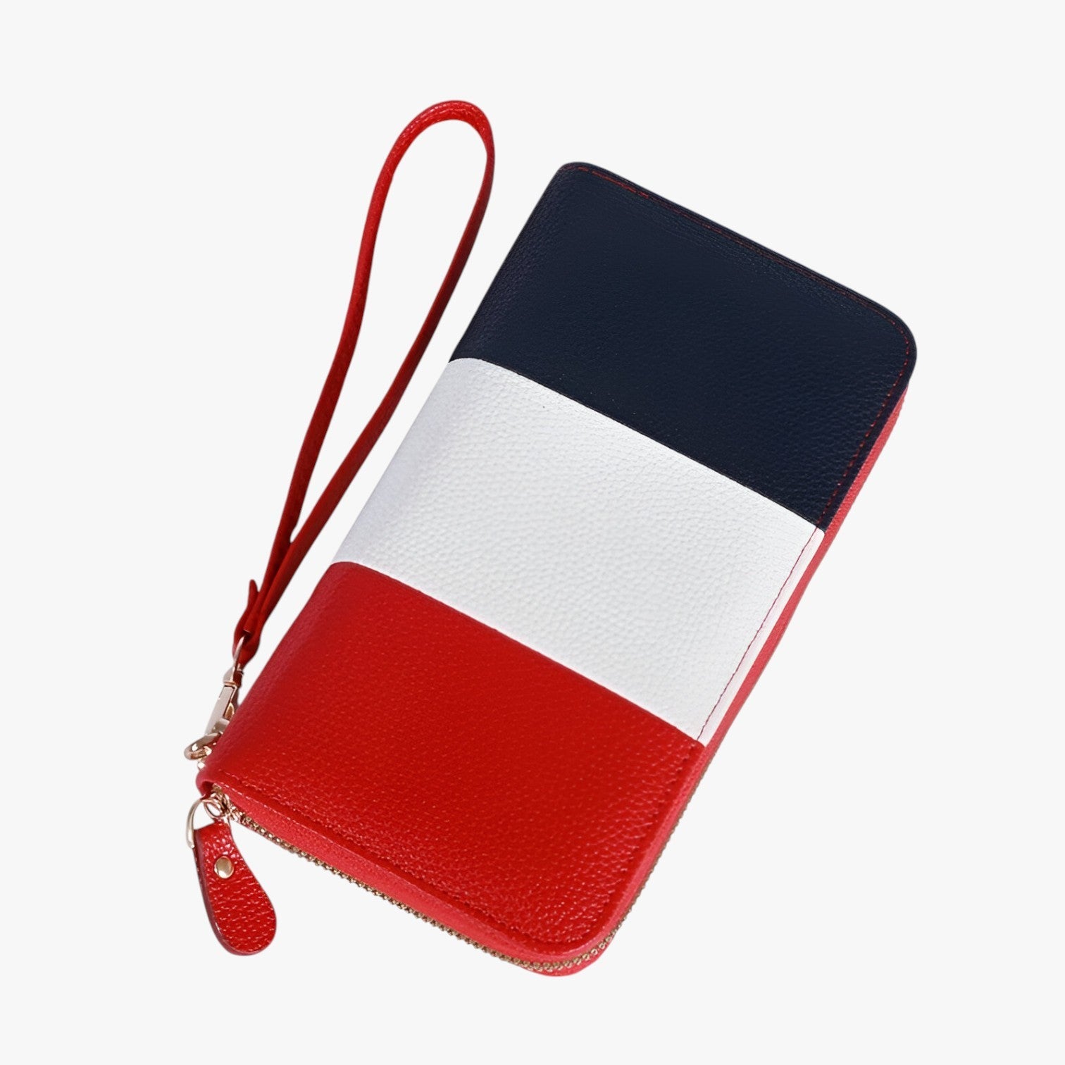 Portafoglio di lusso in pelle tricolore - protezione RFID e spazioso - - pelle portafoglio portafoglio pelle protezione rfid spazioso tricolore wallet wallets womens wallet - Concept Palermo