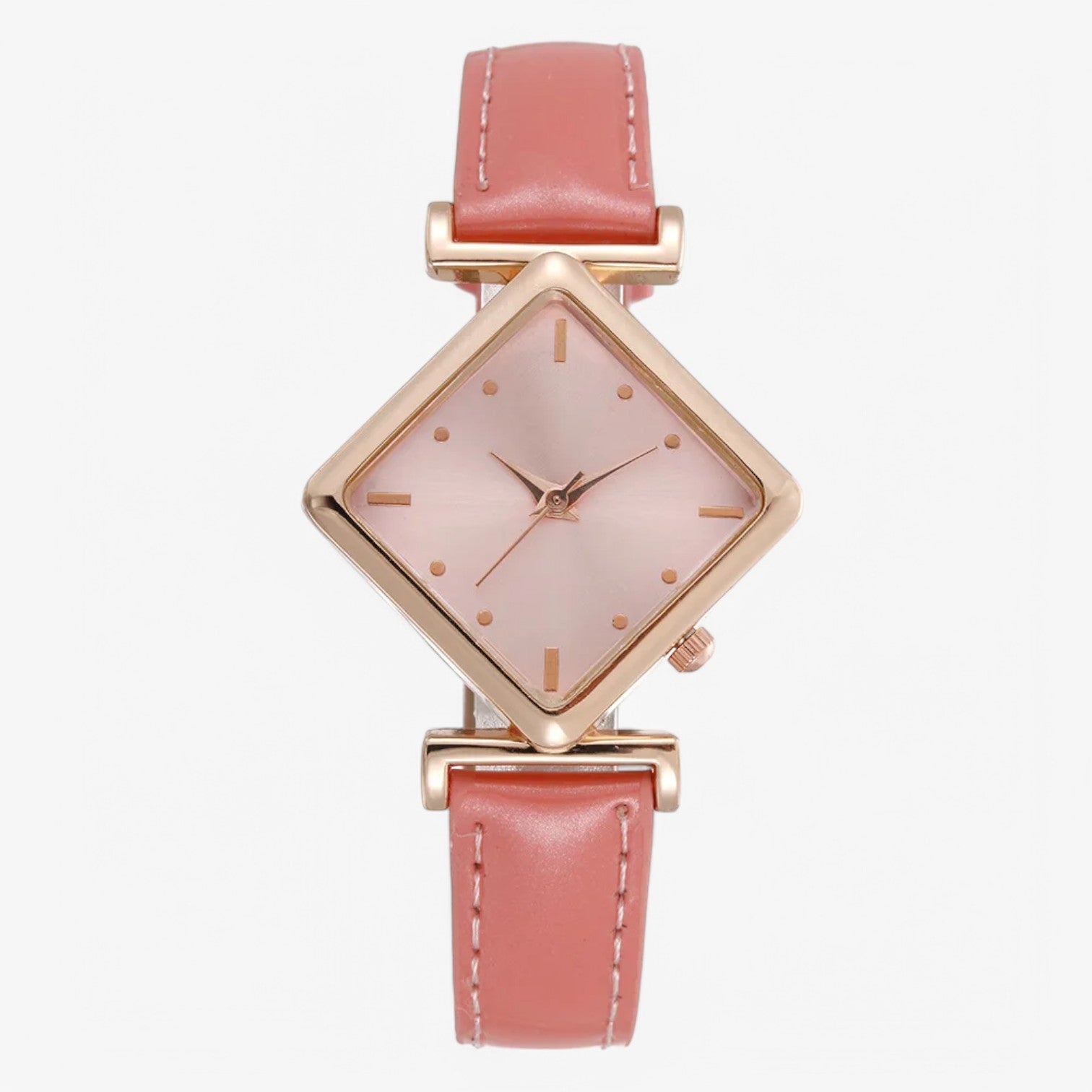 Orologio di Lusso in Pelle – Eleganza Senza Tempo & Comfort Uomo - Rosa - comfort eleganza ladies watch orologio orologio pelle pelle tempo uomo watch watch for women watches women watch - Concept Palermo