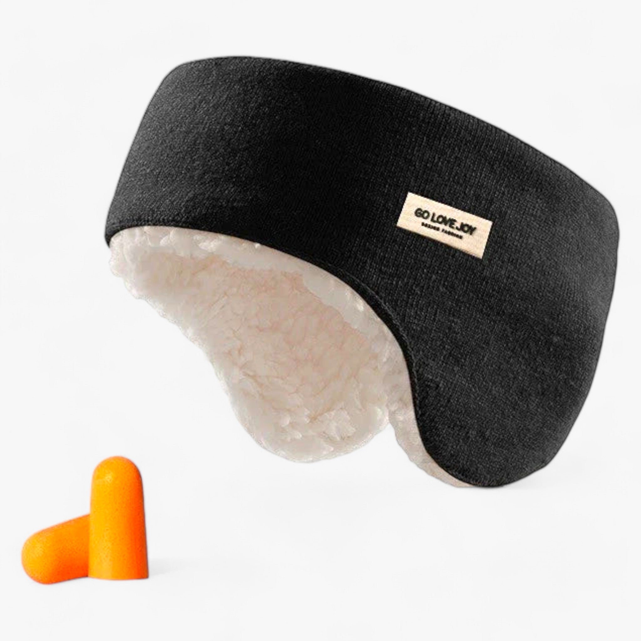 Tappi per le orecchie in pelliccia insonorizzata - confortevoli e con cancellazione del rumore Uomo - Nero (con tappi per le orecchie) - cancellazione confortevoli earmuffs insonorizzata orecchie pelliccia rumore tappi - Concept Palermo