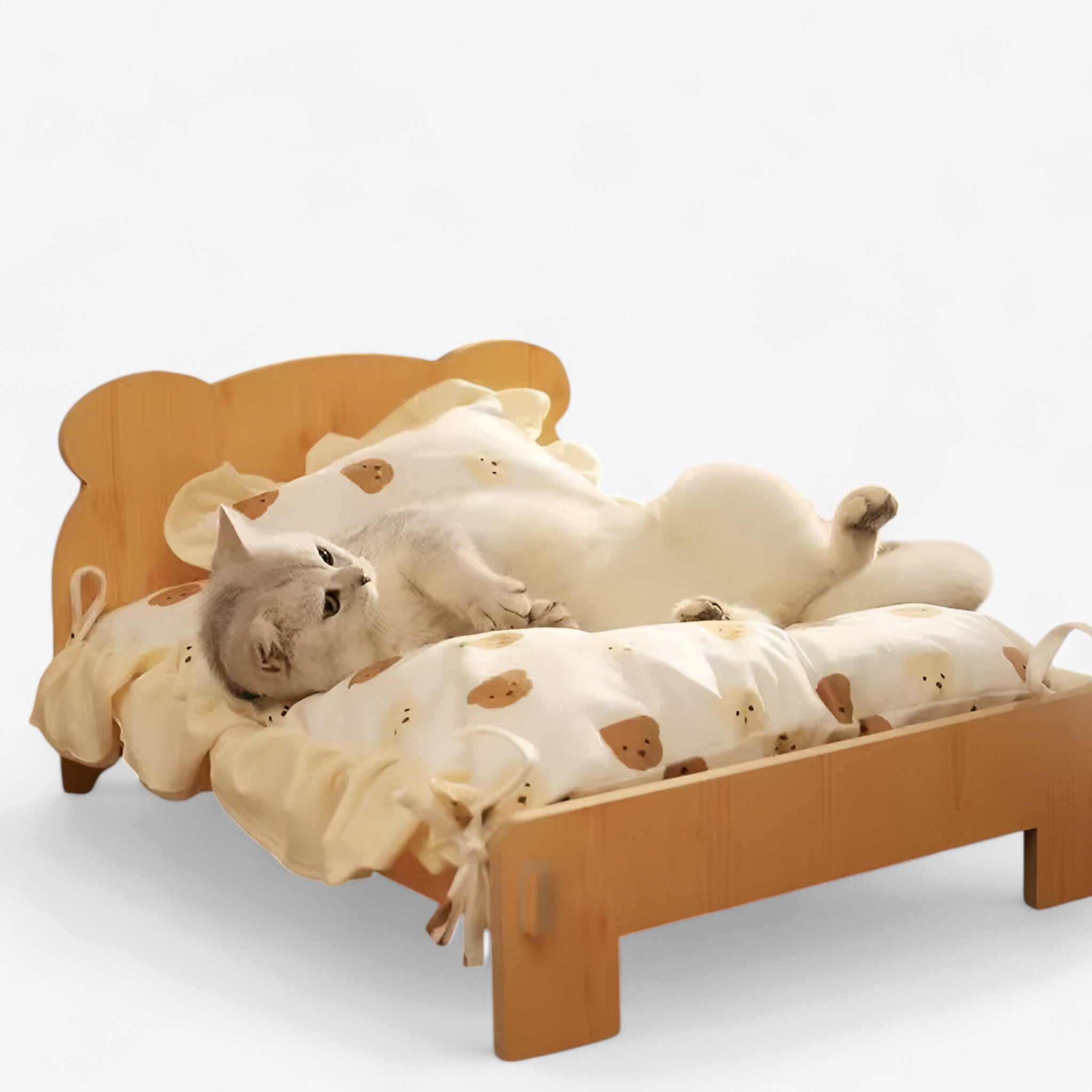 Letto per gatti in legno massello – Sostenibile, Confortevole e Stiloso Uomo - - confortevole gatti legno letto letto gatti massello pets & supplies sostenibile - Concept Palermo
