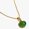 Collana vintage con pietra occhio di tigre Lana