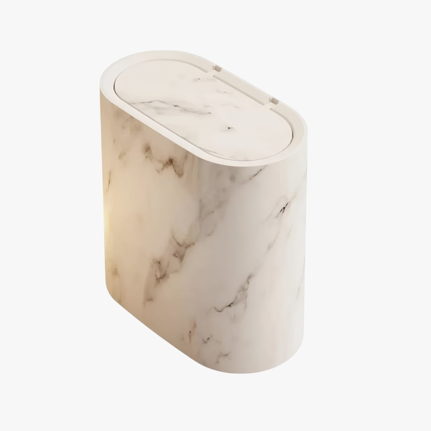 Cestino Nordic in Marmo Sottile – Elegante Pattumiera Design per Bagno/Ufficio - - bathroom cestino cestino nordic home & garden marmo nordic odore sottile - Concept Palermo