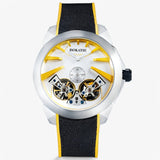 Skelett-Automatikuhr mit Tourbillon Herren