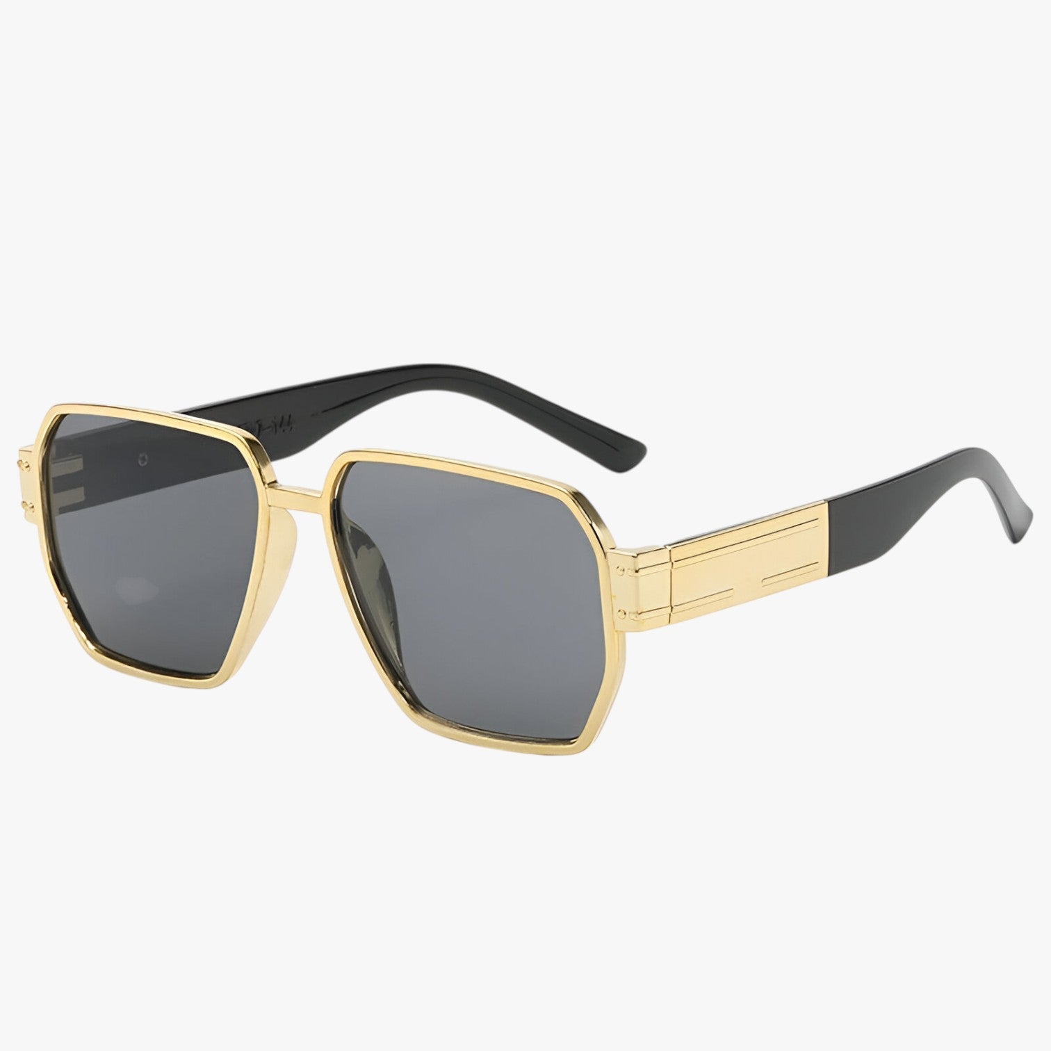 Occhiali da sole retrò – Look alla moda e protezione UV400 Uomo - Nero dorato - alla cateye sunglasses Fashion Sunglasses look moda occhiali occhiali sole polarized sunglasses women protezione retr sole Sunglasses - Concept Palermo