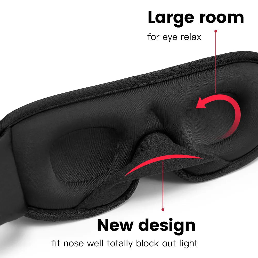 Maschera per gli Occhi UltraComfort 3D: Buio - - buio dreampro | maschera per gli occhi ultracomfort 3d: buio perfetto - € maschera maschera occhi Mask men occhi Sleeping Mask spring ultracomfort women - Concept Palermo