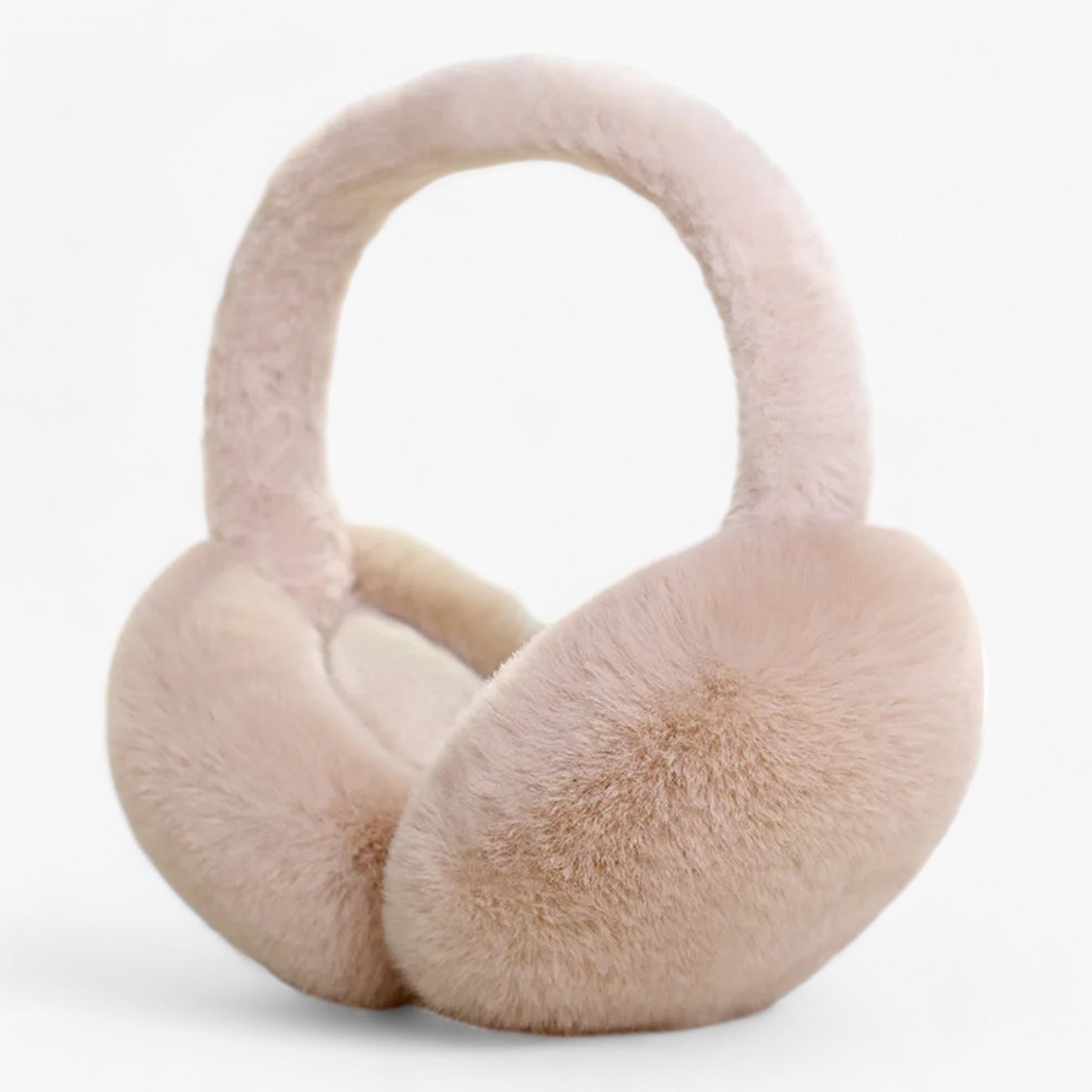 Scaldacollo in morbido peluche - Protezione dal freddo - Cachi - ear warmer earmuffs freddo peluche protezione scaldacollo scaldacollo peluche womens accessories womens clothing - Concept Palermo