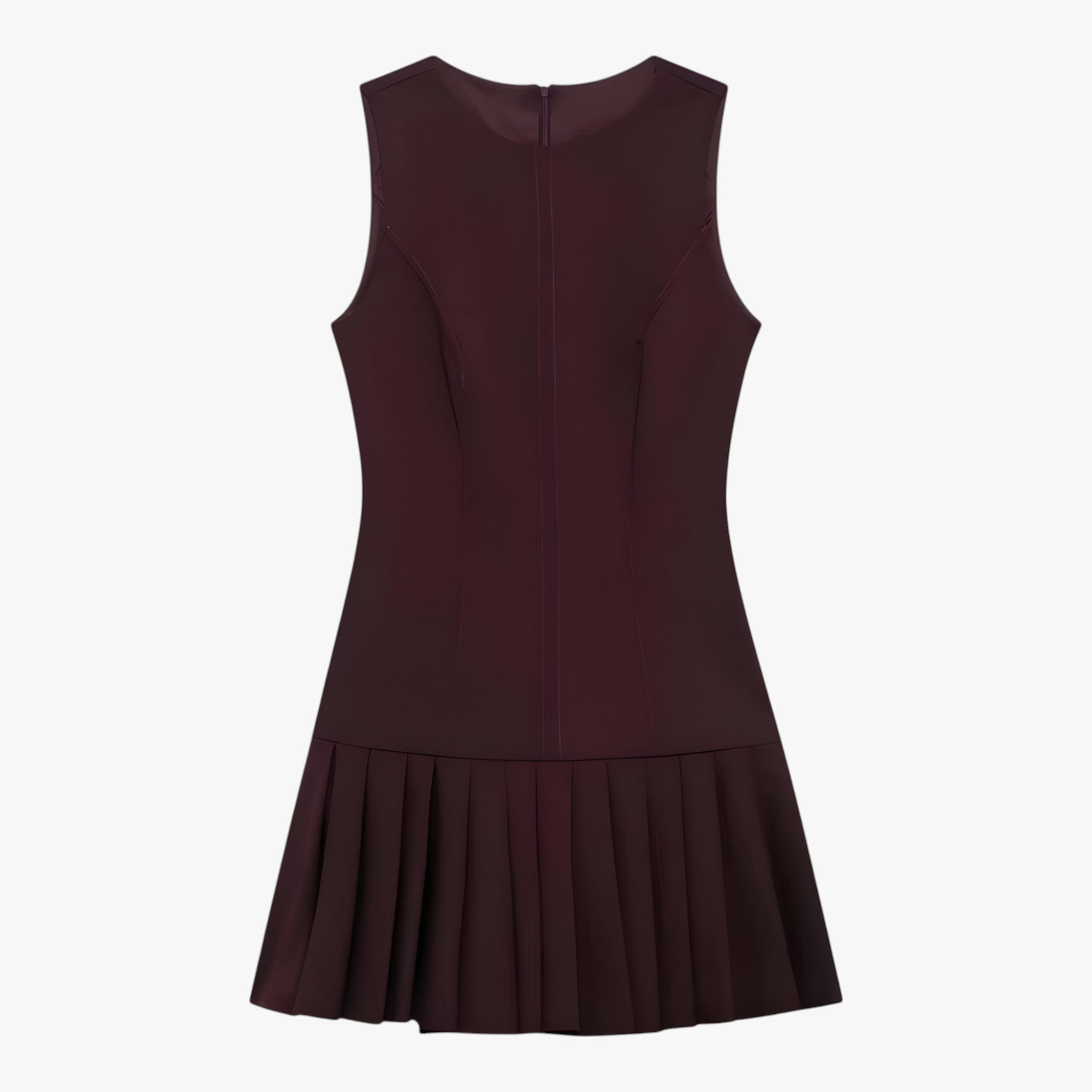 Mini abito - Classico e femminile - Borgogna - abito dresses femminile - Concept Palermo