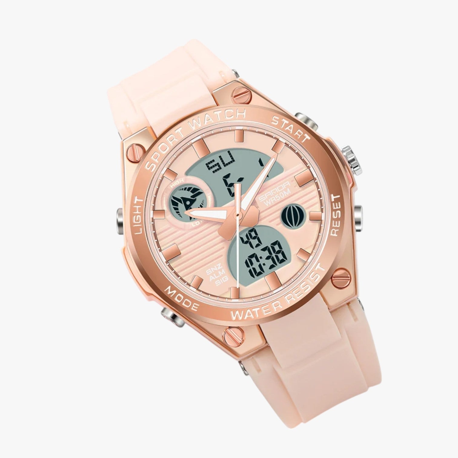 Orologio Sportivo Digitale da Donna Impermeabile con Cinturino in Silicone Nero - - donna female watch impermeabile ladies watch orologio orologio sportivo sportivo watch watch for women watches wrist watches for women - Concept Palermo