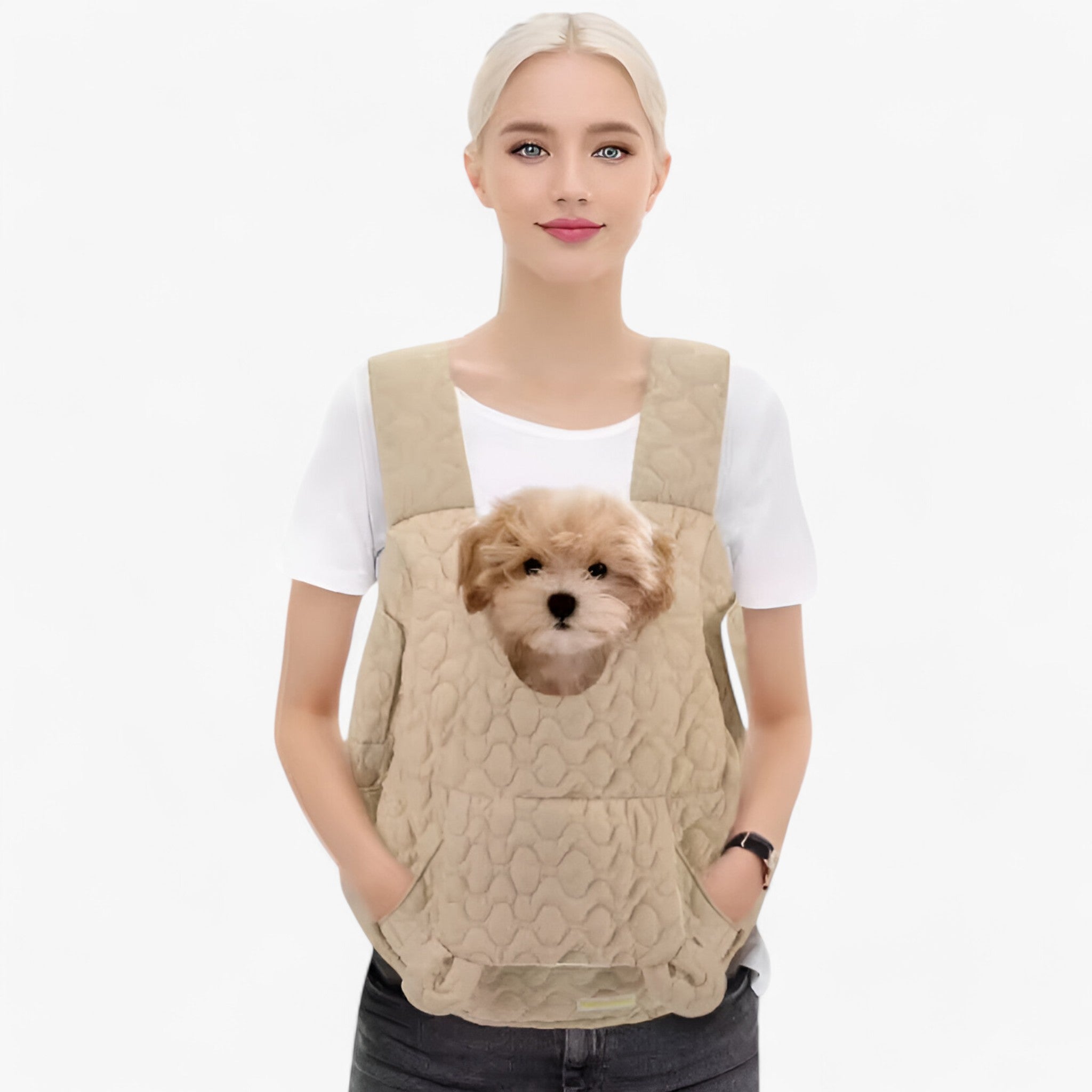 Borsa da Trasporto Extra Spaziosa – Confortevole, Impermeabile e Resistente al Vento - kaki M - borsa borsa trasporto confortevole extra impermeabile pets & supplies resistente spaziosa sport - Concept Palermo