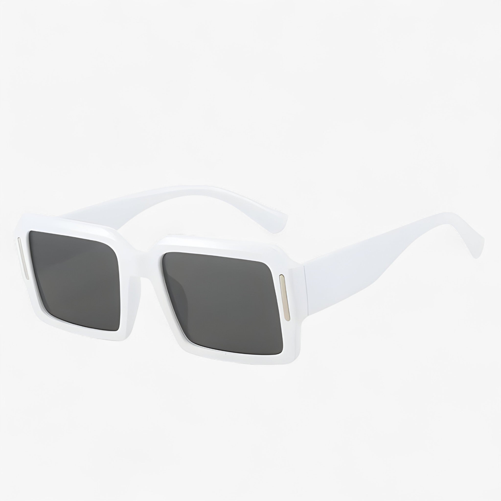 Occhiali da sole uomo stile punk UV400 - Bianco grigio Come l'immagine - Fashion Sunglasses men sunglasses polarized mens sunglasses occhiali occhiali sole Polarized man sunglasses punk sole stile sunglasses sunglasses polarized men uomo - Concept Palermo