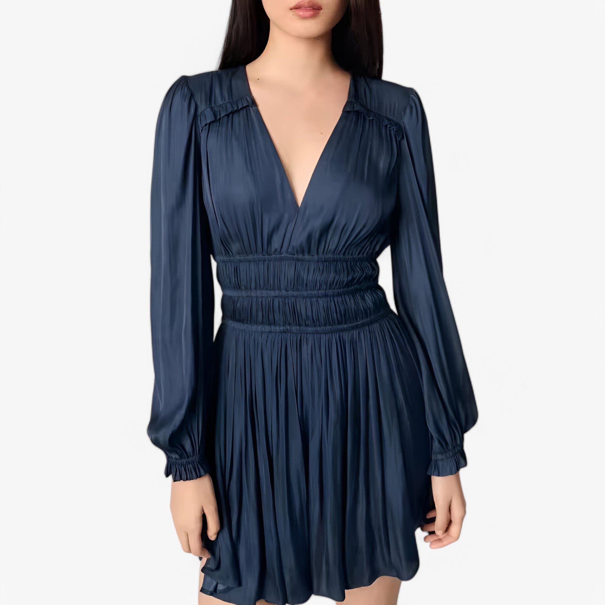 Abito in Seta Simulata Pelle Donna - - abito abito seta donna dresses pelle seta simulata - Concept Palermo