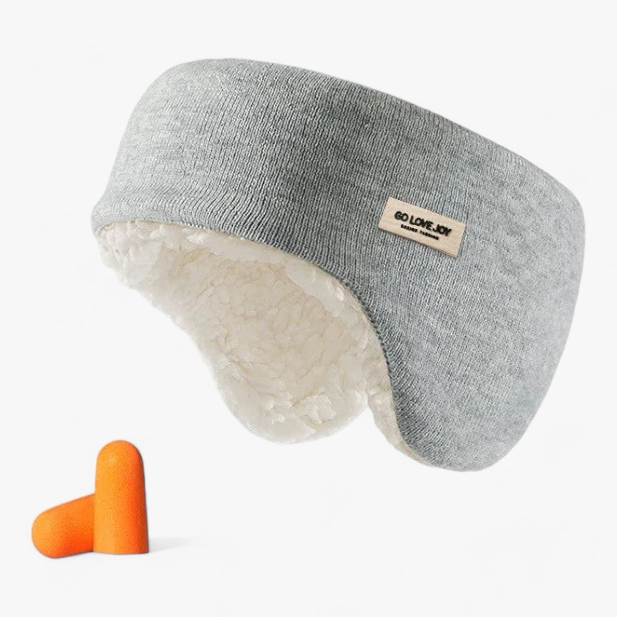 Tappi per le orecchie in pelliccia insonorizzata - confortevoli e con cancellazione del rumore Uomo - Grigio (con tappi per le orecchie) - cancellazione confortevoli earmuffs insonorizzata orecchie pelliccia rumore tappi - Concept Palermo