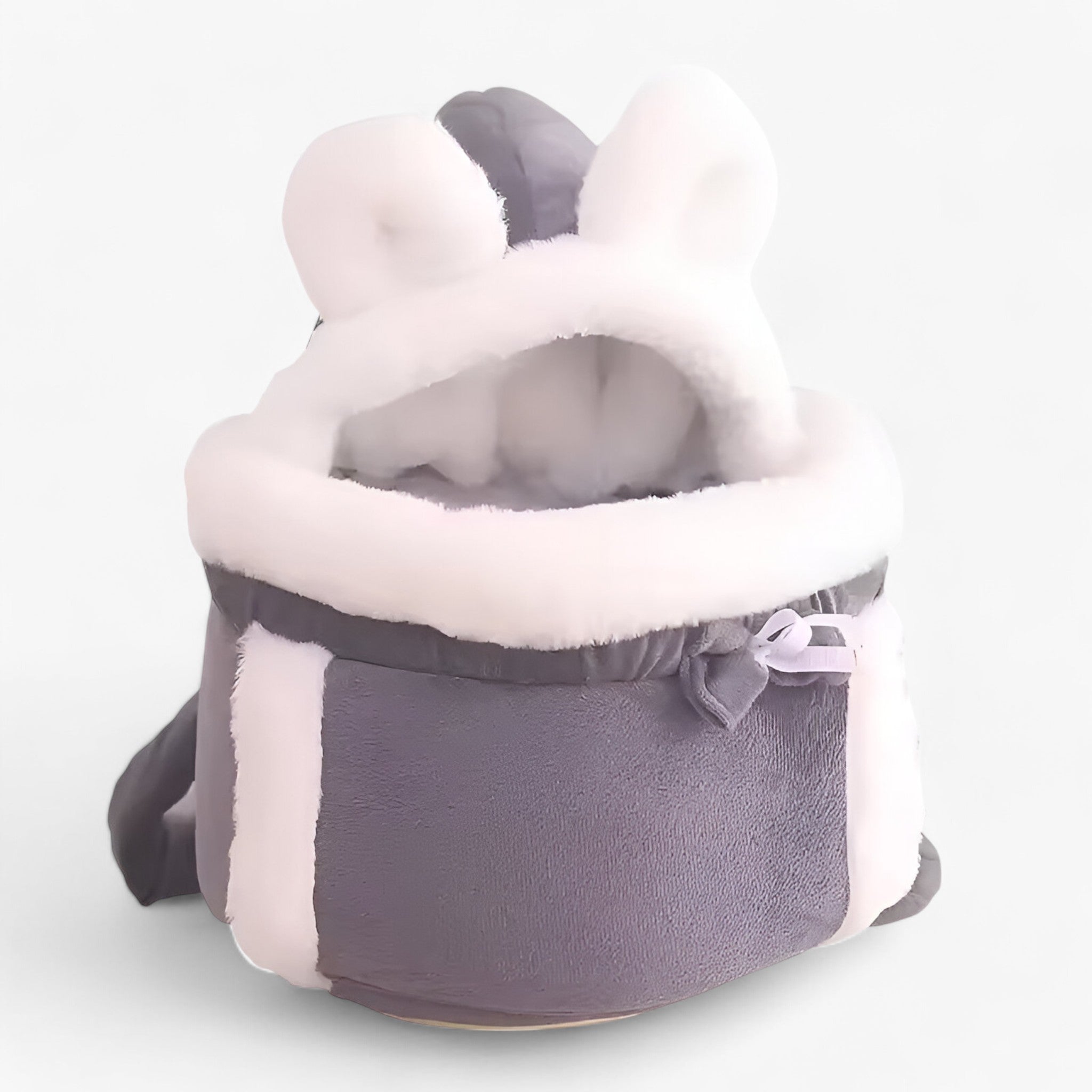 Borsa per Animali in Peluche Caldo - Confortevole e Sicura per Viaggiare Uomo - GRIGIO - animali borsa borsa animali caldo confortevole peluche pets & supplies sicura - Concept Palermo