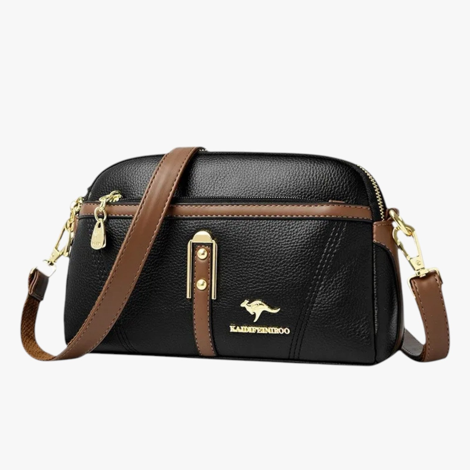 Borsa Donna Compatta in Pelle Nera, Chic e Pratica per Estate 2025 - - Bags borsa borsa donna chic compatta donna estate handbags pratica women bags Women's handbags - Concept Palermo