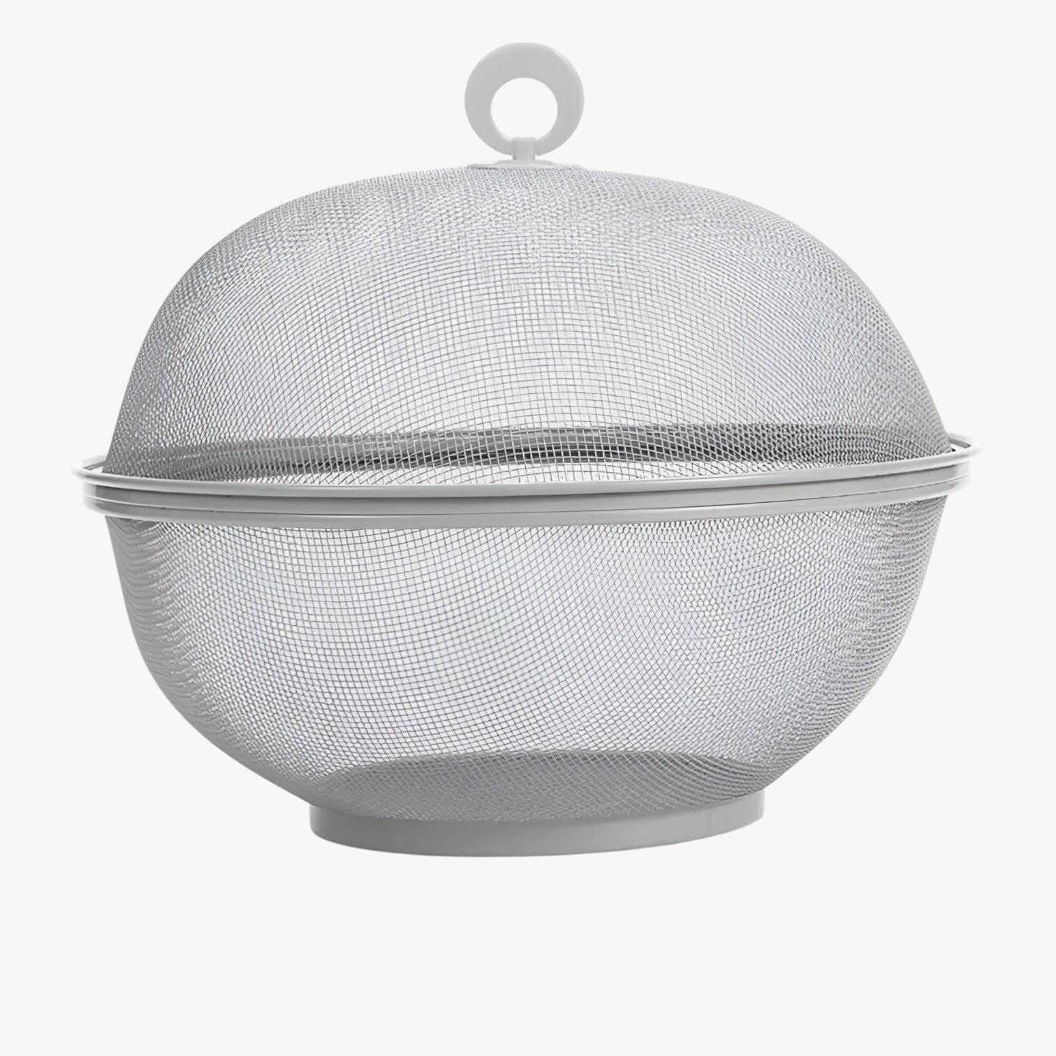 Vliegvrij & Ruim: Ciotola per frutta in acciaio inox con coperchio e grande capacità Uomo - - acciaio capacità ciotola coperchio frutta inox Kitchen kitchen & dining kitchen accessory kitchen tools ruim - Concept Palermo