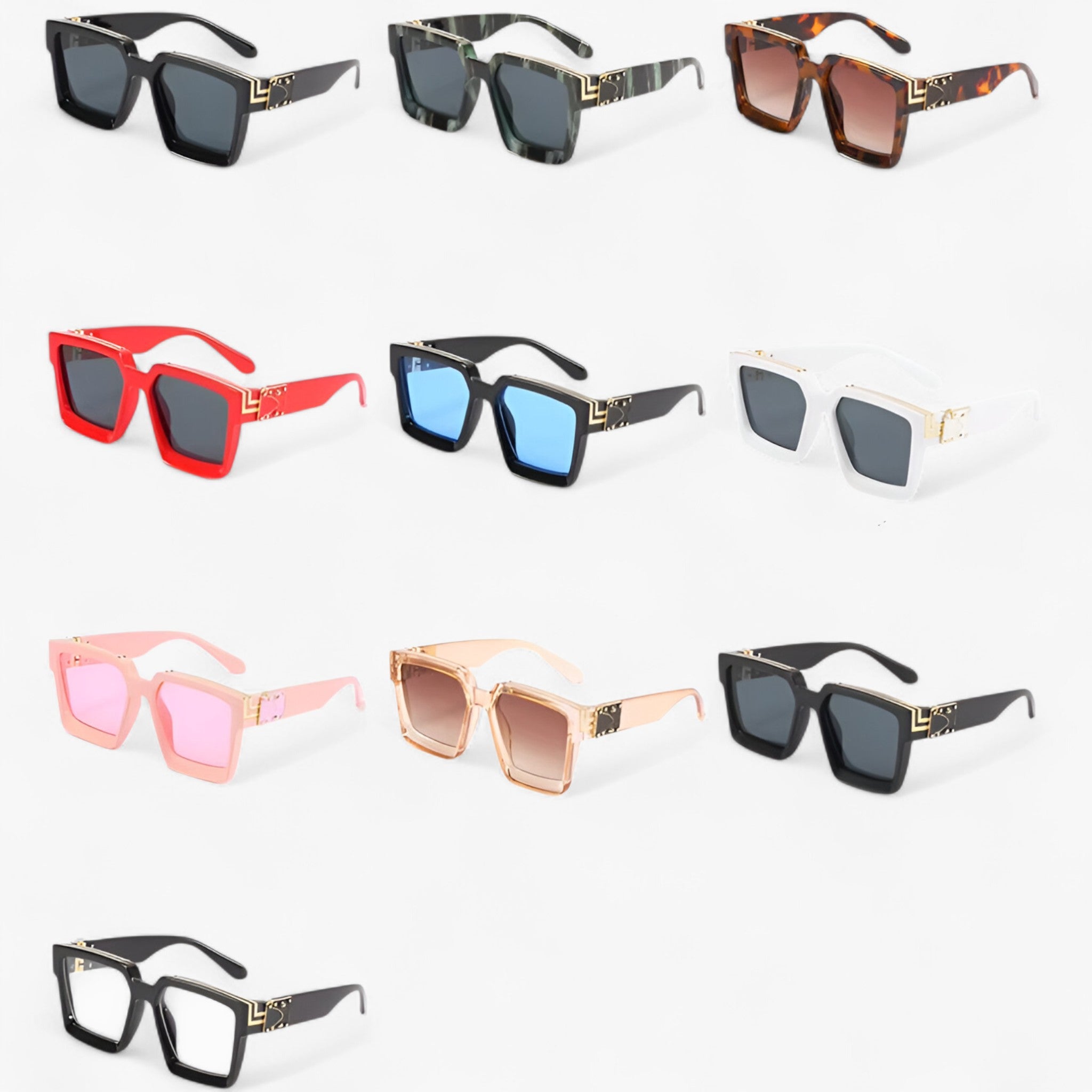 Occhiali da sole a specchio quadrati retrò da Uomo - - Fashion Sunglasses men sunglasses polarized occhiali occhiali sole Polarized man sunglasses quadrati retr sole specchio sunglasses sunglasses polarized men uomo - Concept Palermo