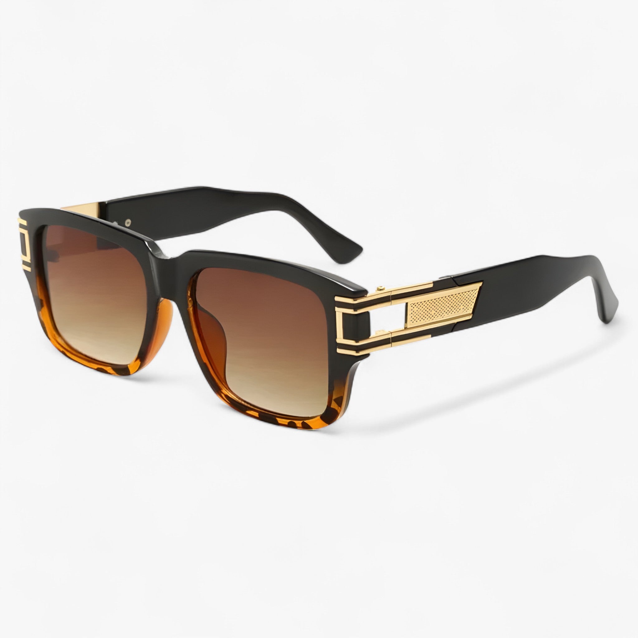 Occhiali da sole quadrati vintage con design a goccia Uomo - Leopardo nero Come immagine - design Fashion Sunglasses goccia men sunglasses polarized mens sunglasses occhiali occhiali sole Polarized man sunglasses polarized sunglasses women quadrati sole Sunglasses sunglasses polarized men uomo - Concept Palermo