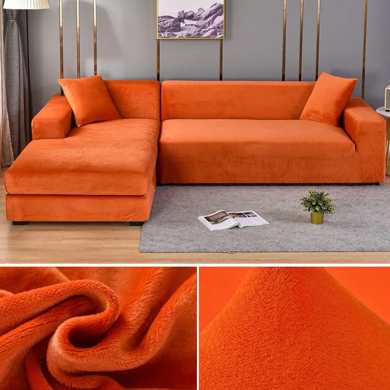 CouchCover - Morbido Copridivano Antiscivolo - Grigio
