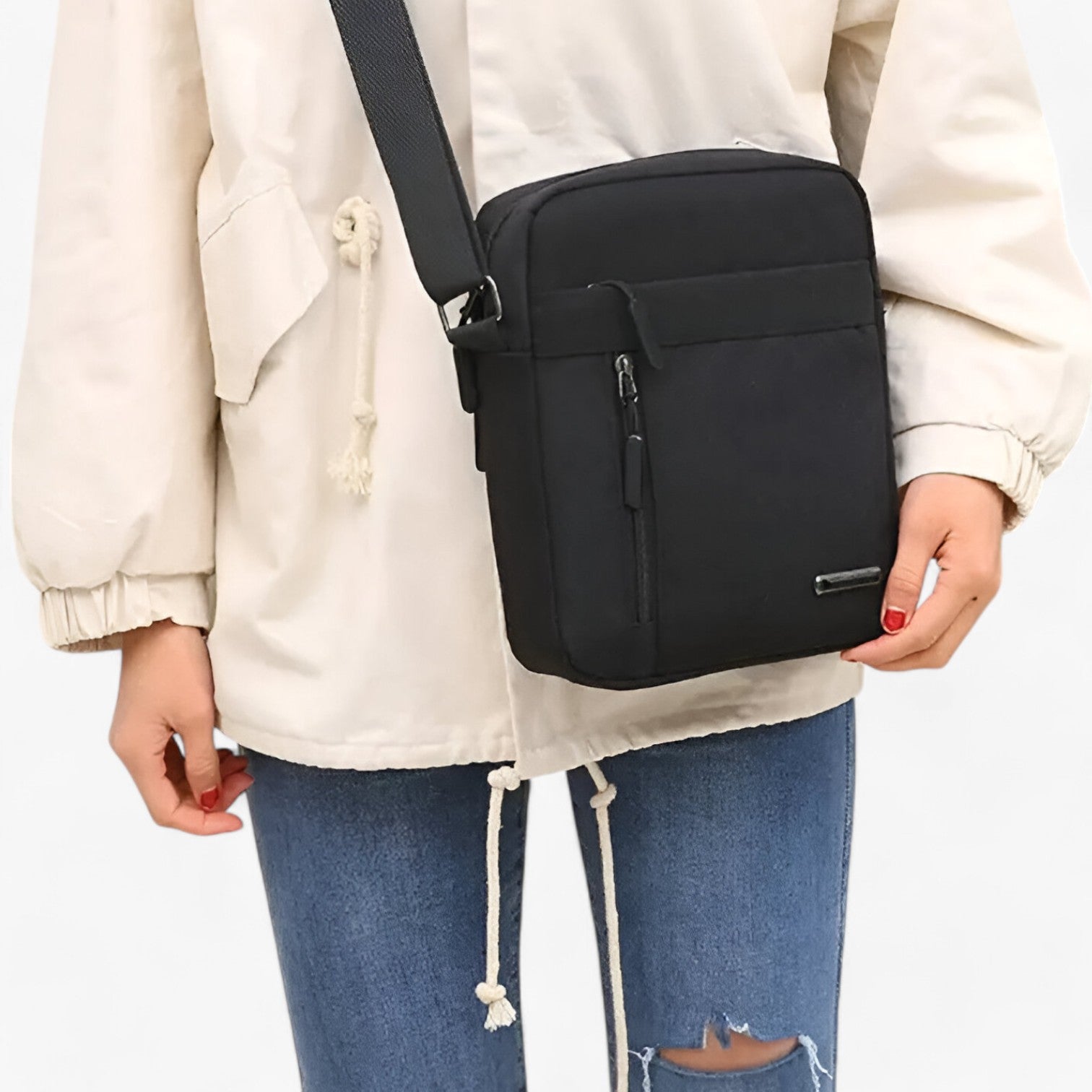 Borsa a Spalla da Uomo Oxford - Sostenibile, Stilosо e Pronta per Affari - - affari bag bags borsa borsa spalla mens bag oxford pronta Shoulder Bags sostenibile spalla - Concept Palermo