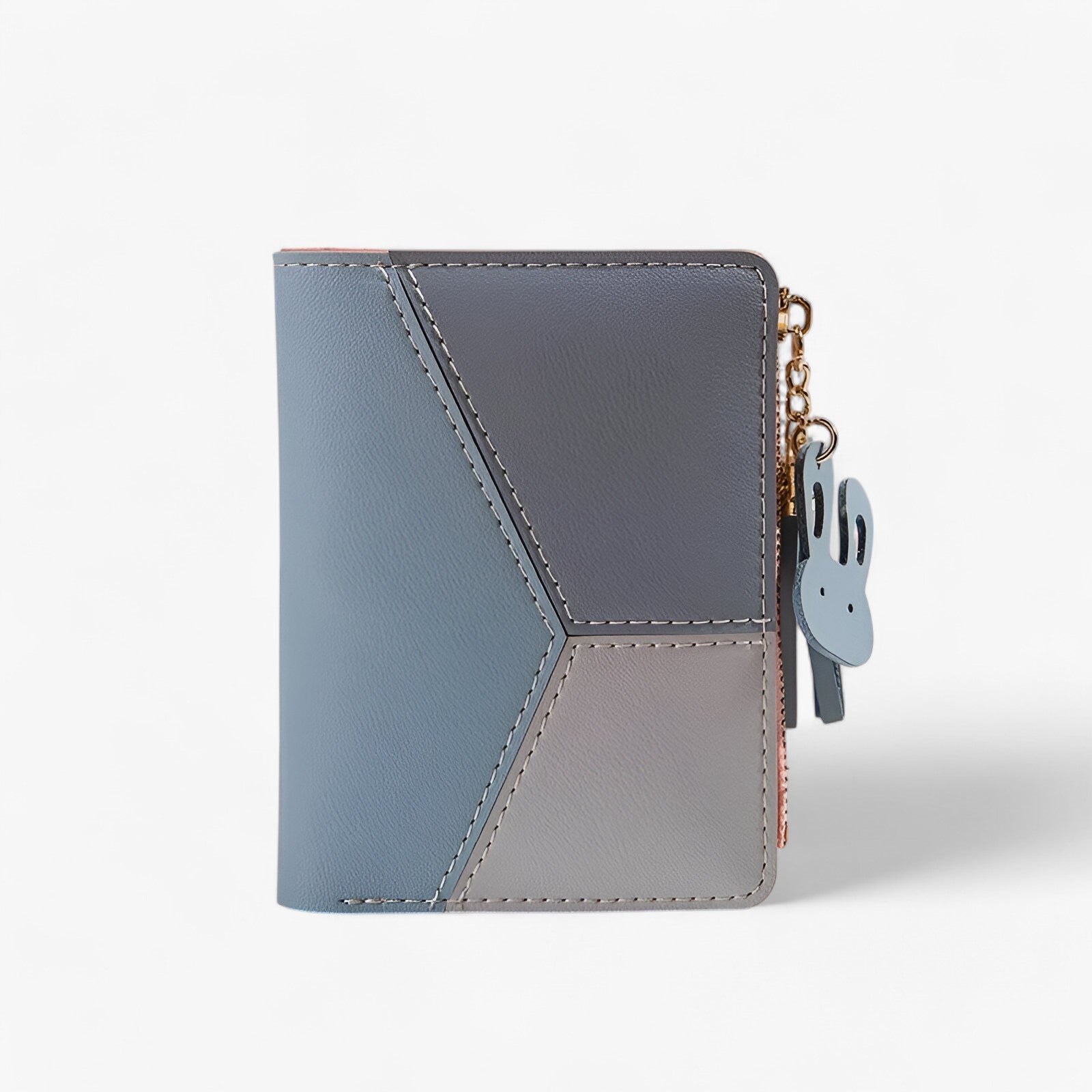 Portafoglio da donna pieghevole con portacarte - Blu - donna gift Gifts for women pieghevole portacarte portafoglio portafoglio donna wallet wallets womens wallet - Concept Palermo