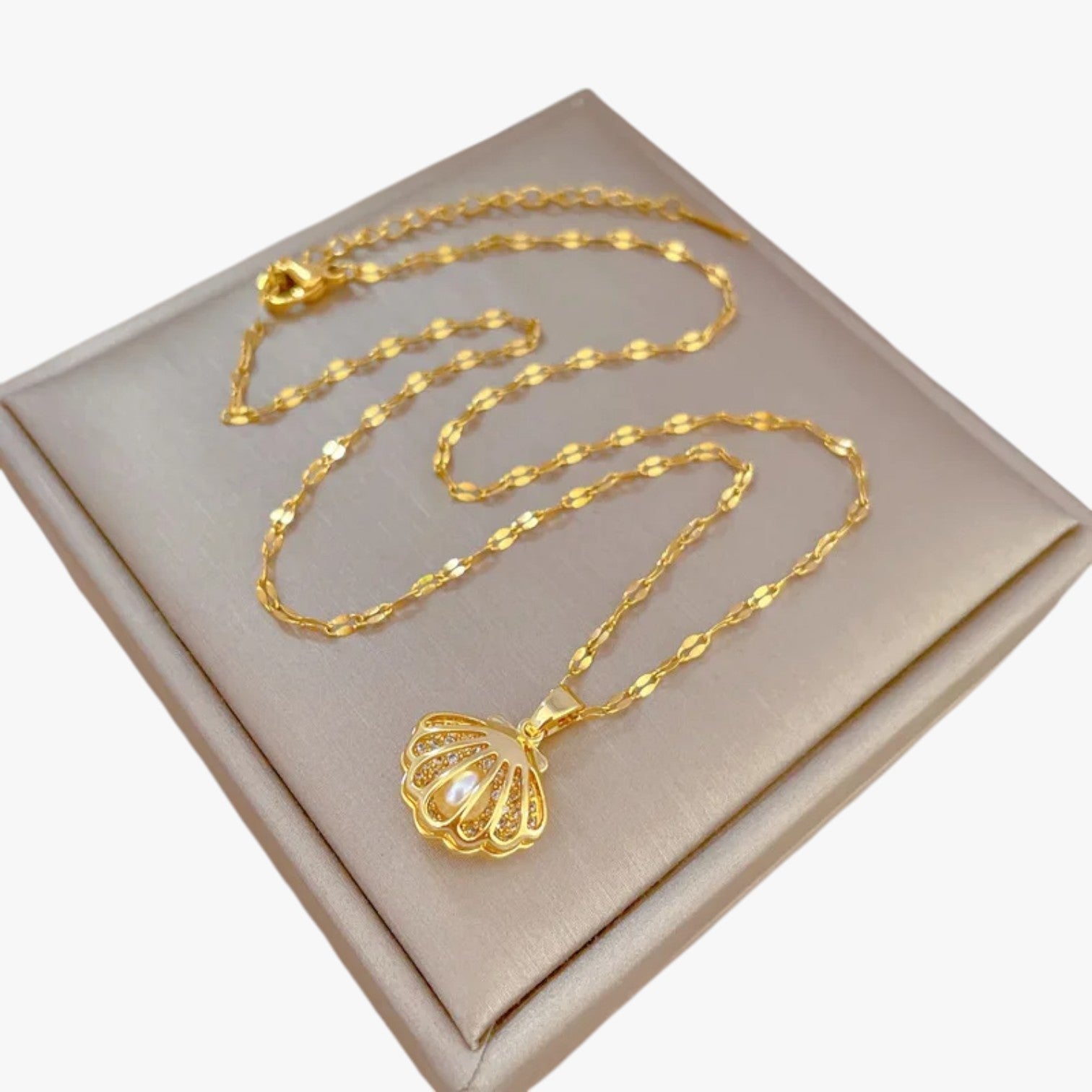 Collana di perle di conchiglia retrò Lana - - collana collana perle conchiglia elegant womens necklaces jewelry lana necklace NECKLACES Necklaces for Women perle retr - Concept Palermo