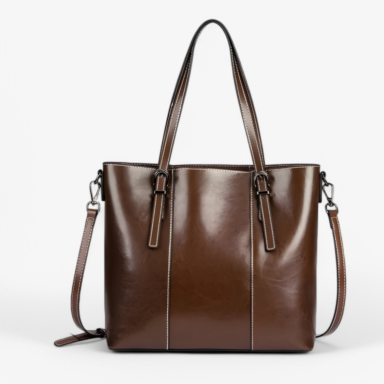 Borsa in pelle - Spaziosa, comoda e per il lavoro Donna - - Bags borsa borsa pelle comoda donna handbags lavoro pelle spaziosa women bags - Concept Palermo