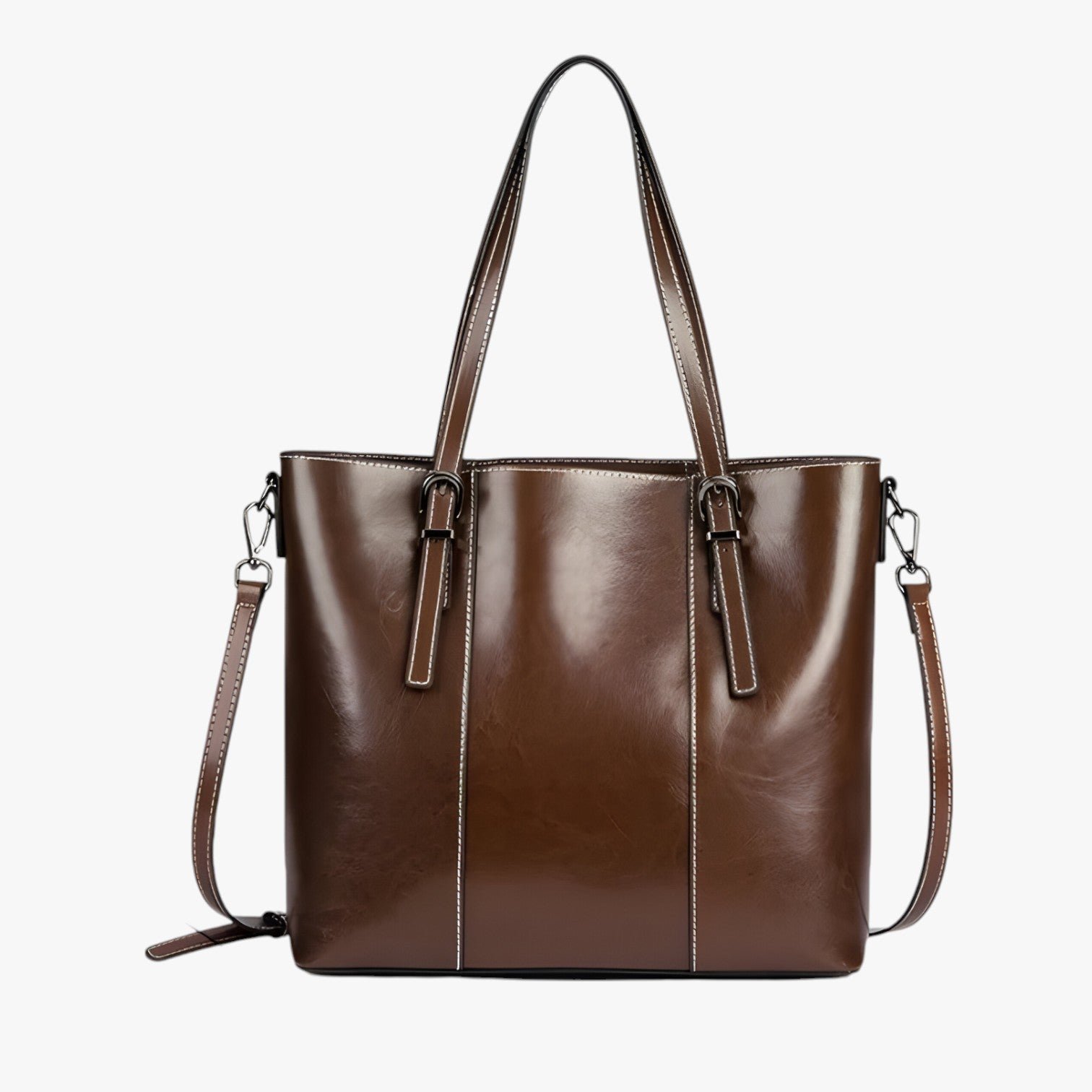 Borsa in pelle - Spaziosa, comoda e per il lavoro Donna - - Bags borsa borsa pelle comoda donna handbags lavoro pelle spaziosa women bags - Concept Palermo