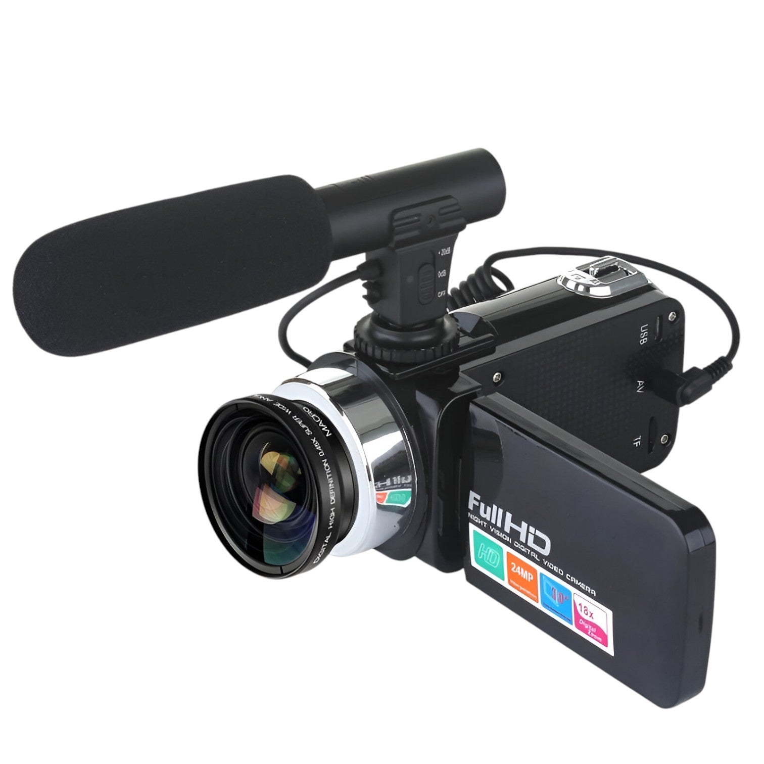 Camcorder classica da 24MP – video cristallini, sempre e ovunque Uomo - - camcorder camcorder classica camera classica cristallini gadget gadgets ovunque sempre uomo - Concept Palermo