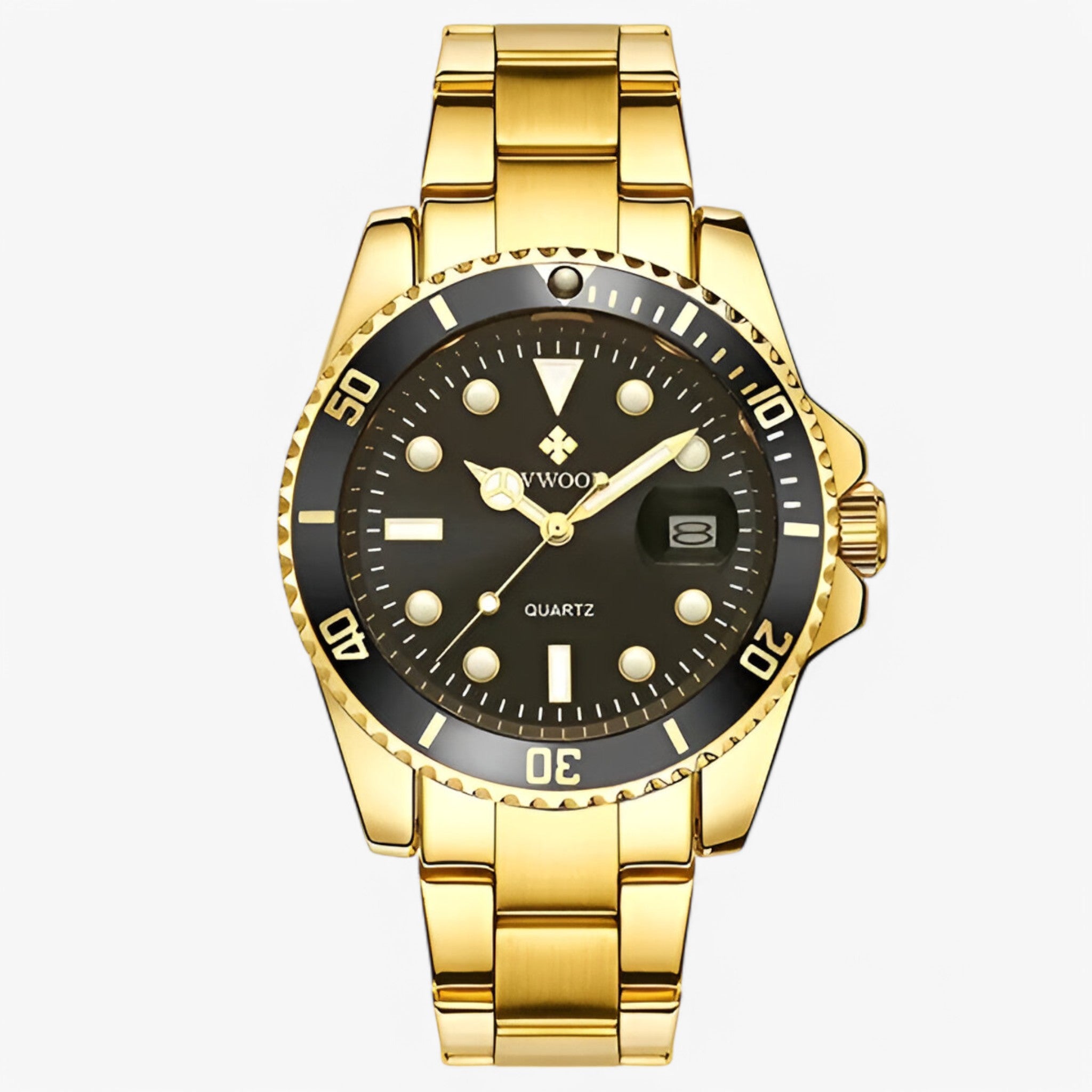 Montre de Plongée de Luxe Étanche Uomo - Oro nero - accessoires horloges luxe montre montre plongée plongée uomo watches étanche - Concept Palermo