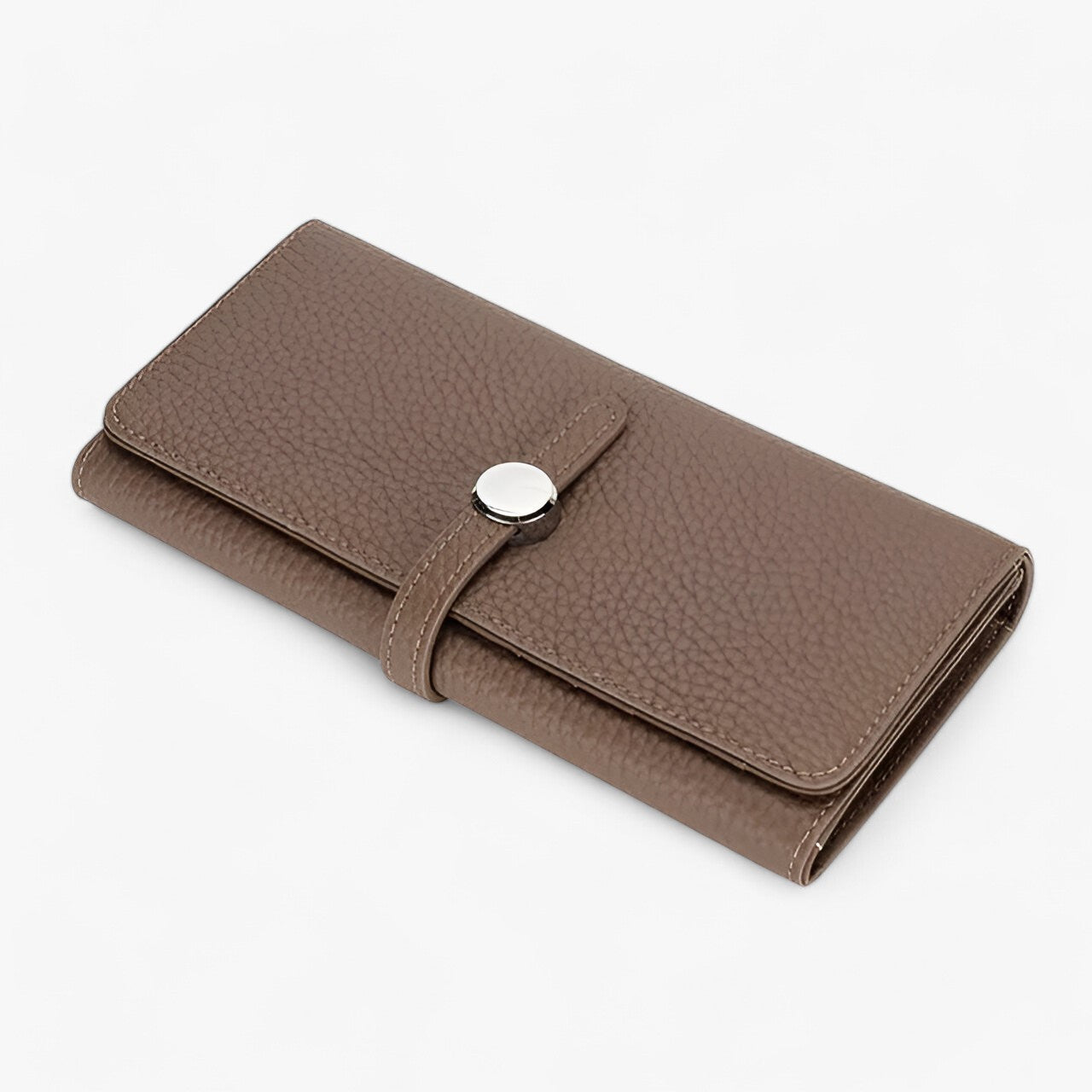 Portafoglio Donna in Pelle - Stile e Grande Capacità - khaki - capacità donna pelle portafoglio portafoglio donna stile wallet wallets womens wallet - Concept Palermo