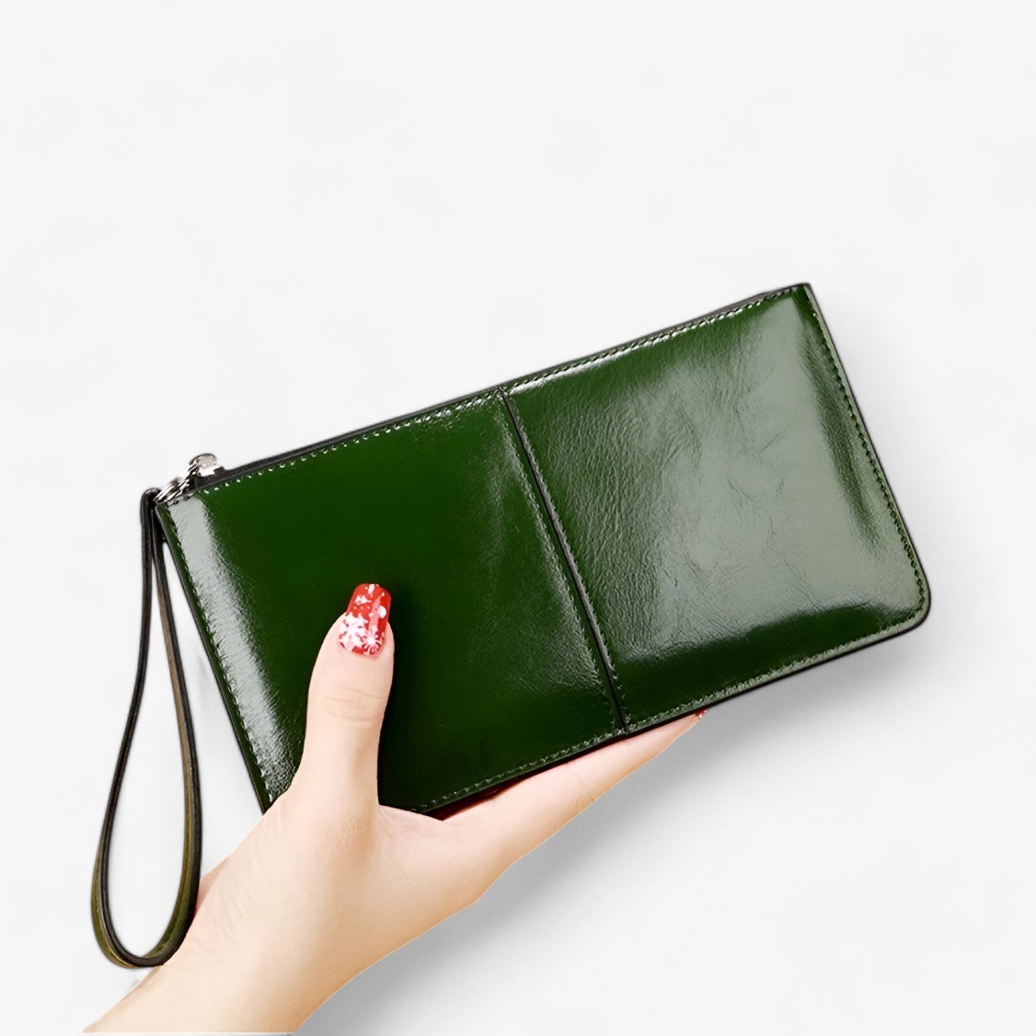Borsa Vintage in PU Pelle – Grande Capacità e Stile per Donne Donna - verde - accessories women borsa borsa vintage capacità donna donne pelle stile vintage wallet womens wallet - Concept Palermo