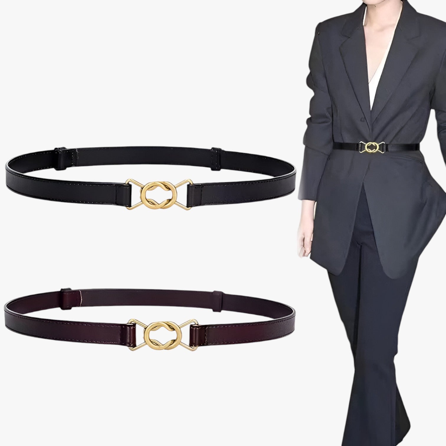 Cintura senza fori regolabile - - Belts belts for woman cintura cintura fori fori regolabile waist belt for women Womens belt - Concept Palermo
