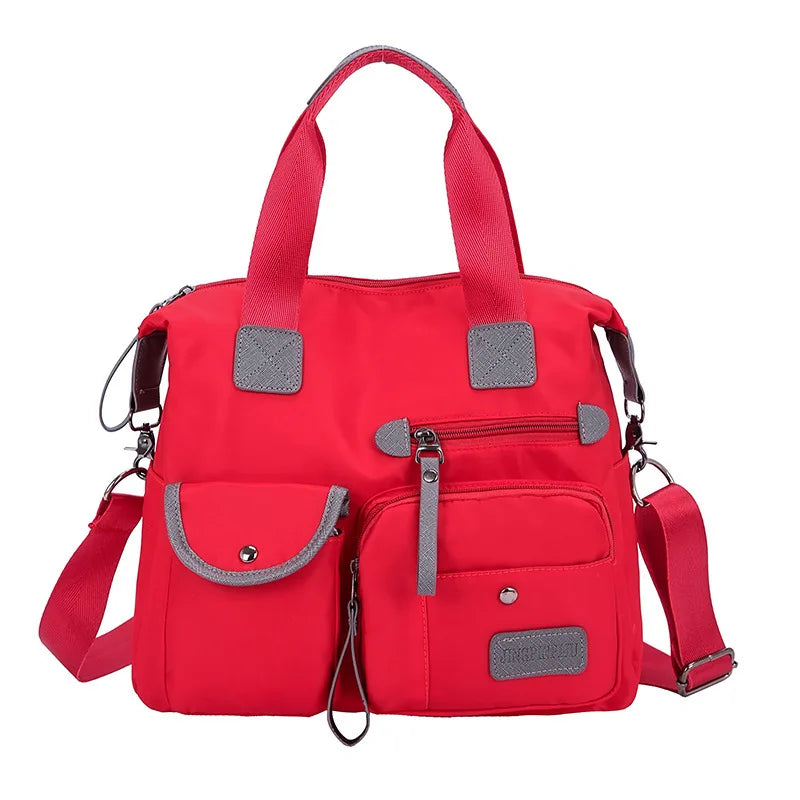Borsa a Spalla in Nylon Impermeabile con Grande Capacità - - bags borsa borsa spalla capacità handbags impermeabile nylon spalla Women's handbags - Concept Palermo