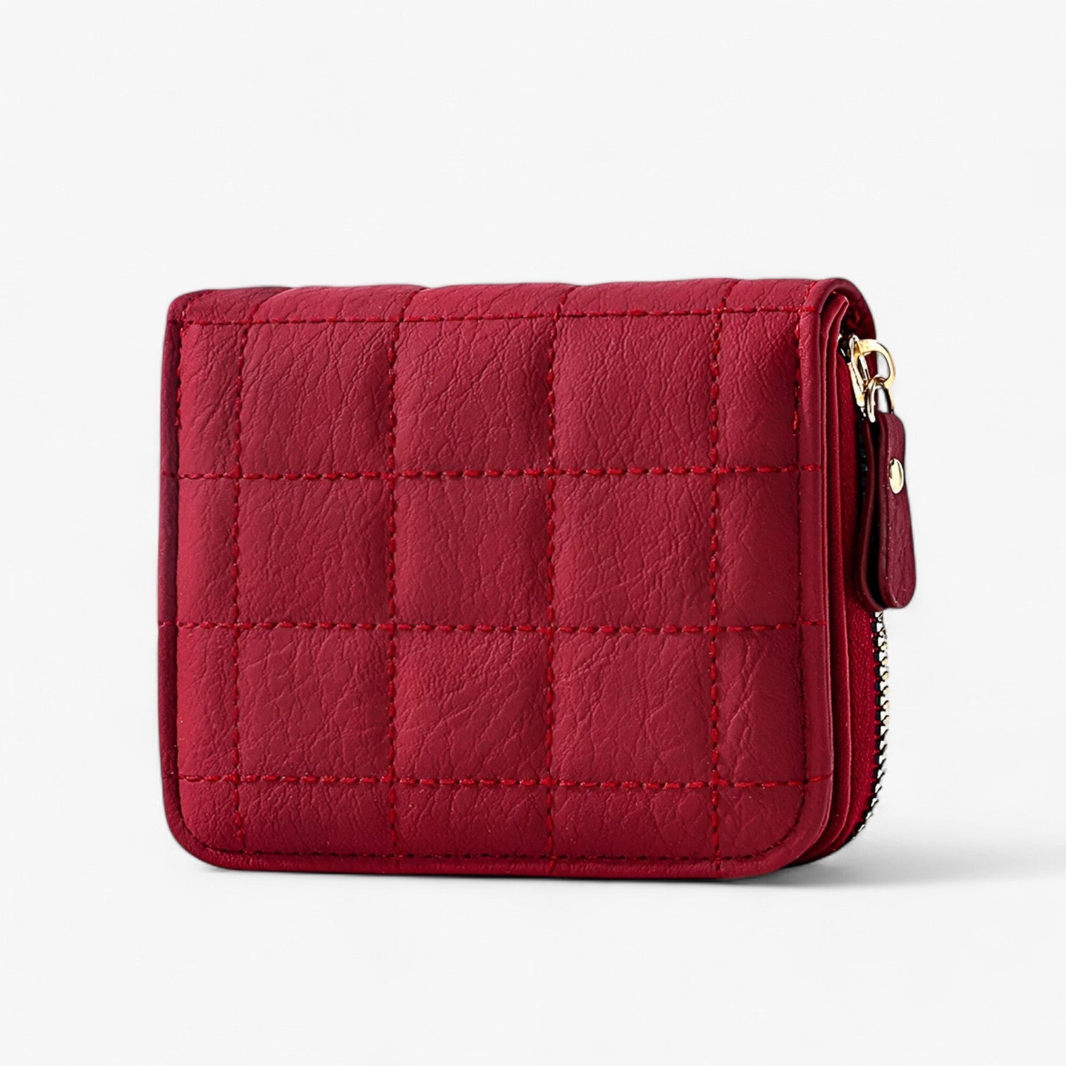 Portafoglio in PU pelle e compatto con pratico design a zip Uomo - - compatto design pelle portafoglio portafoglio pelle pratico uomo wallet wallets womens wallet - Concept Palermo