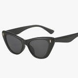 Vintage chic - ovale cat-eye zonnebril voor UV-bescherming