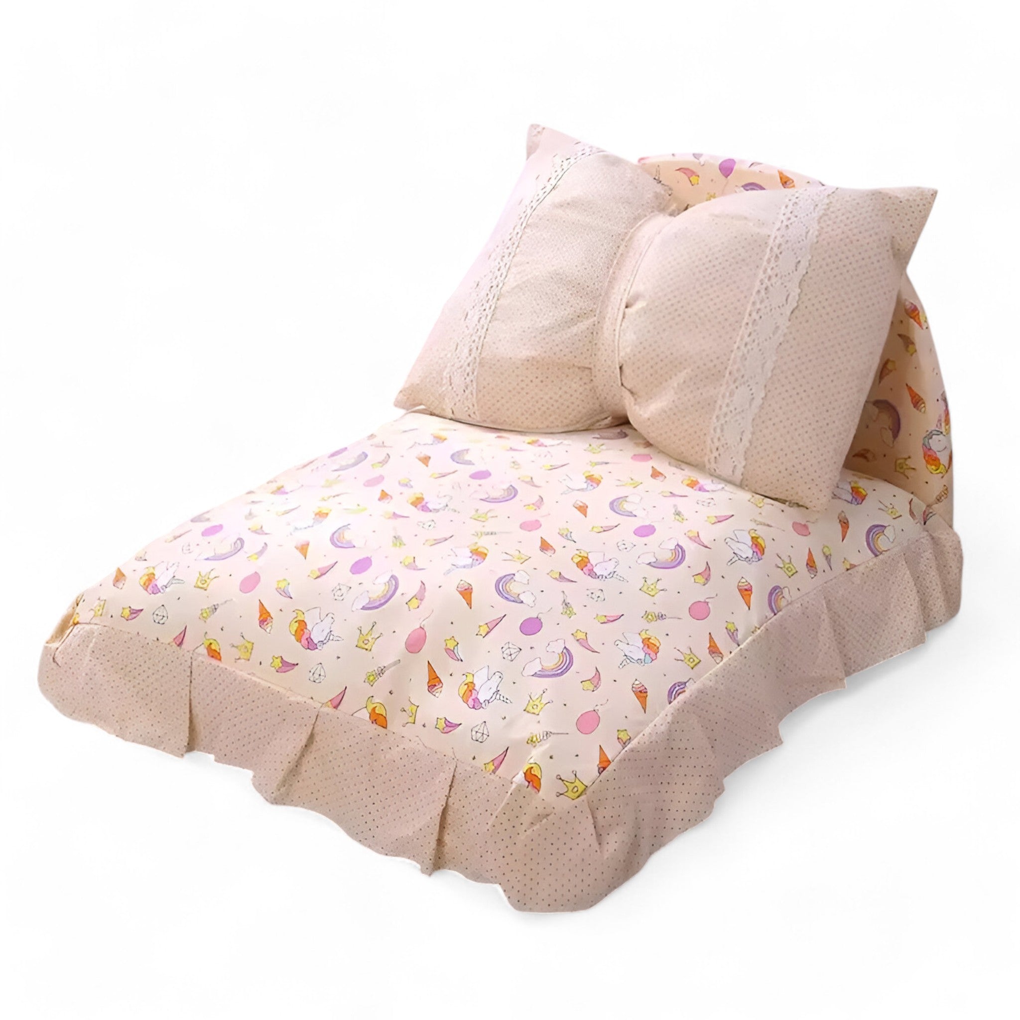 Letto per Gatti e Cani a Forma di Fiocco – Comfort e Stile per il Tuo Animale Domestico - Unicorno - animale cani comfort domestico fiocco forma gatti letto pets & supplies - Concept Palermo