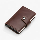 Veilige RFID Portemonnee - Elegantie en NFC Bescherming voor Heren