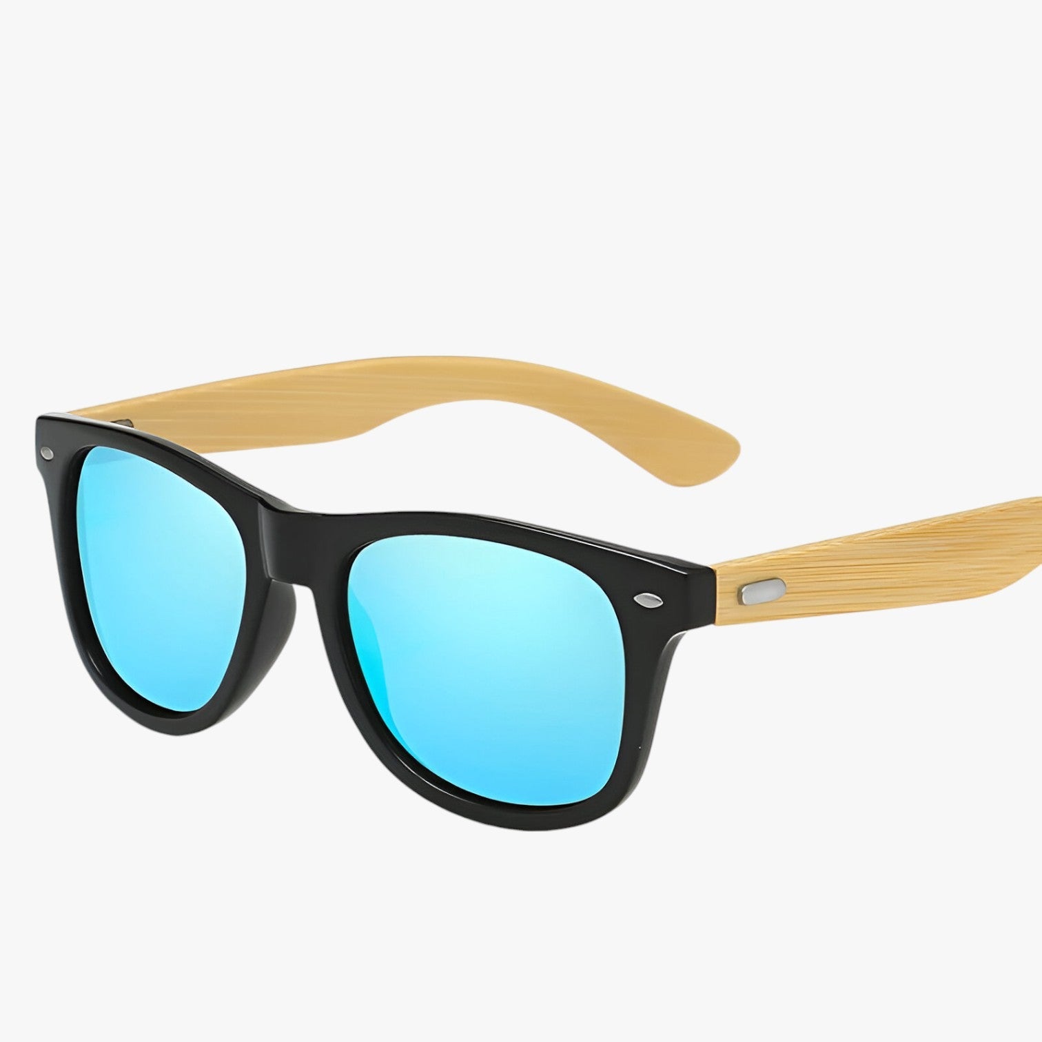 Occhiali da sole in legno – polarizzati e con protezione UV Uomo - Blu - legno mens sunglasses occhiali occhiali sole Polarized man sunglasses polarizzati protezione sole sunglasses sunglasses polarized men uomo - Concept Palermo