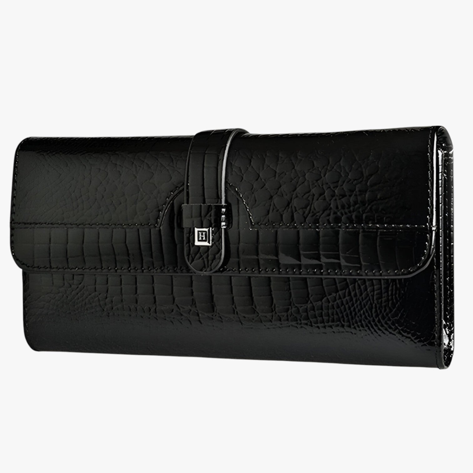 Borsa di design di lusso – Clutch e portafoglio in pelle lucida Donna - - borsa borsa design clutch design donna lucida pelle portafoglio wallet womens wallet - Concept Palermo