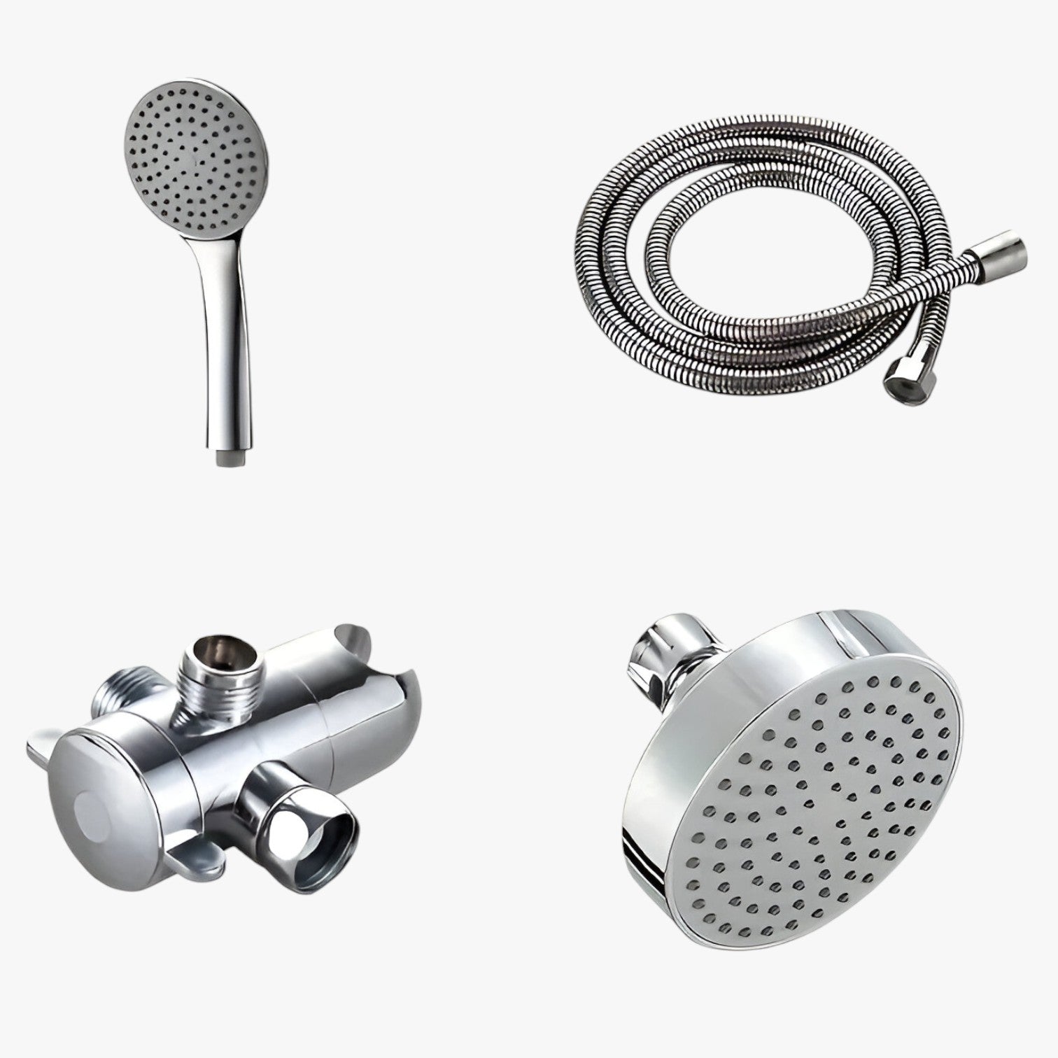 Ventilatore Portatile USB Silenzioso e Ricaricabile, Ideale per Ufficio, Viaggi, Casa - Cromo 4 pollici - acqua bathroom getto getto acqua home & garden rinfrescante uomo - Concept Palermo