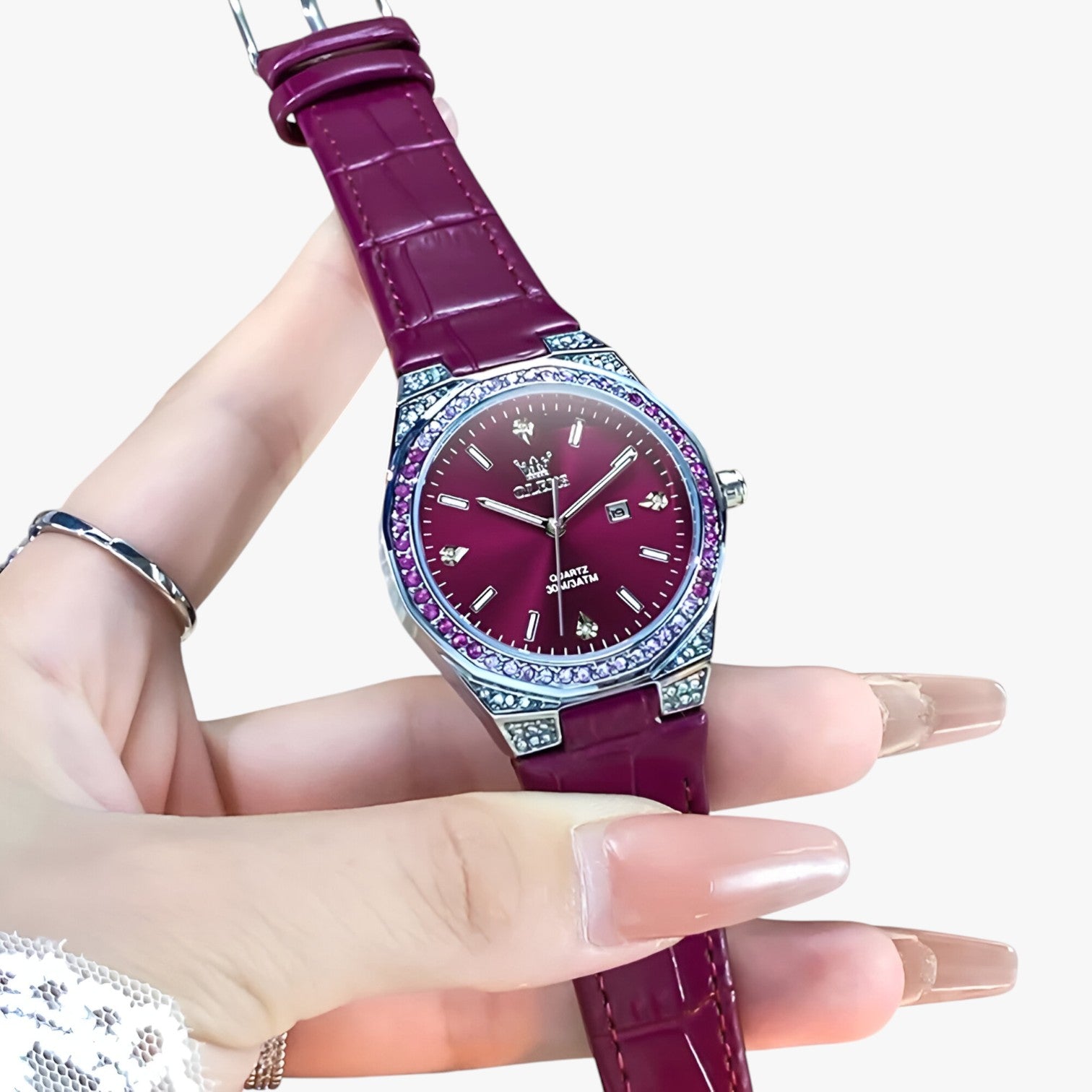 Orologio impermeabile con cinturino in pelle - - cinturino female watch impermeabile ladies watch orologio orologio impermeabile pelle watch watch for women watches - Concept Palermo