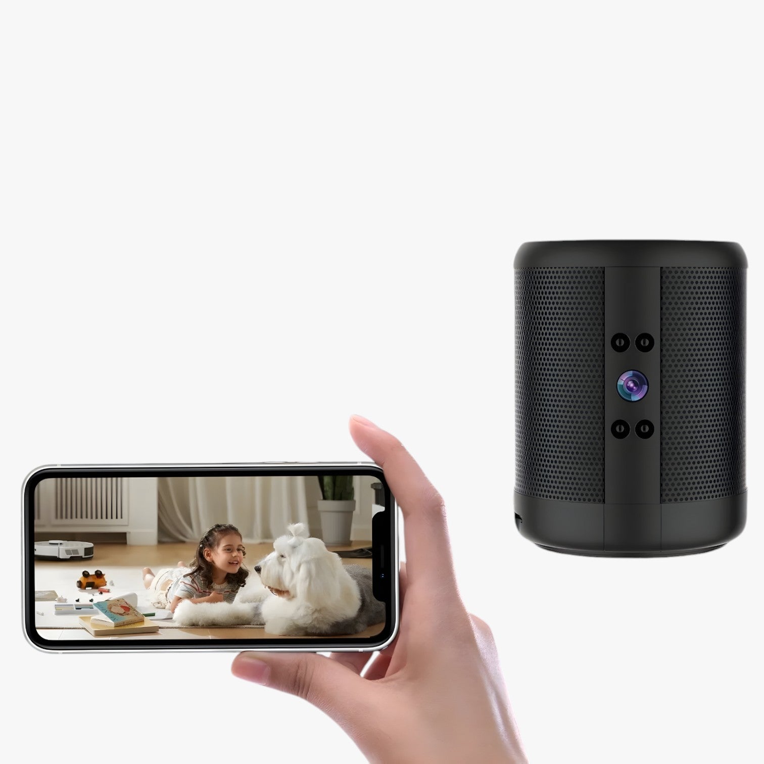 Mini Telecamera WiFi con Altoparlante Bluetooth e Visione Notturna - - altoparlante bluetooth camera gadget gadgets notturna telecamera telecamera wifi visione wifi - Concept Palermo
