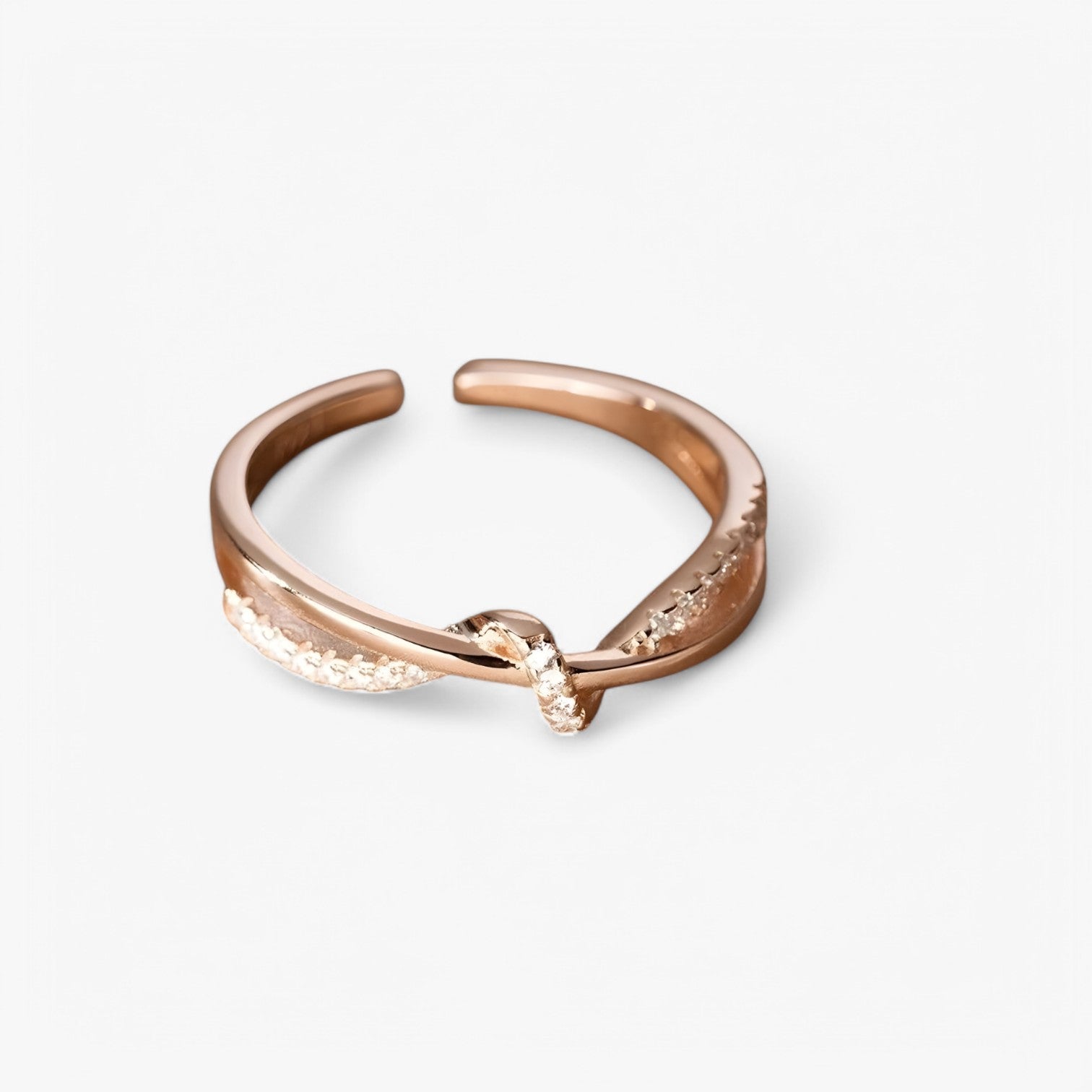 Anello a Croce in Argento Sterling con Nodo -, Impilabile e Senza Tempo - - Accessories Jewelry anello anello croce croce impilabile jewelry nodo Rings sterling tempo womens accessory - Concept Palermo