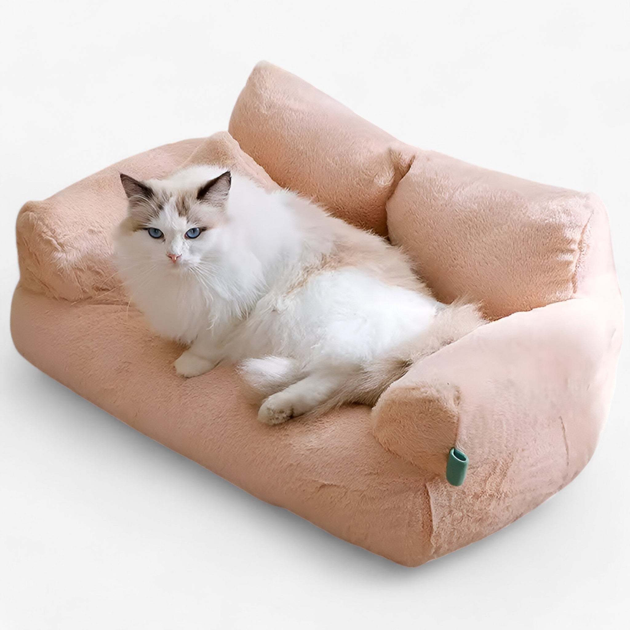 Cuccia Letto Morbida Velluto Grigio per Cani & Gatti, Taglia Media, Calda Invernale - - animali calore comfort letto letto animali pets & supplies uomo velluto - Concept Palermo